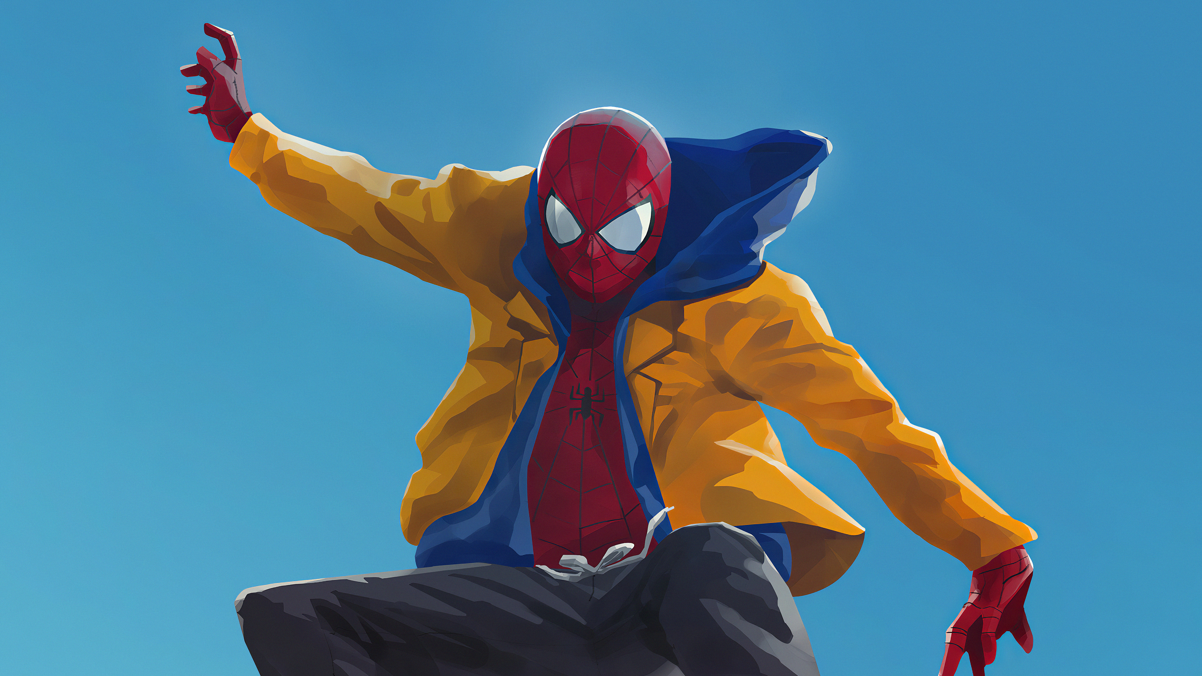 4K Spider Man Costume 2020 Digital Wallpapers