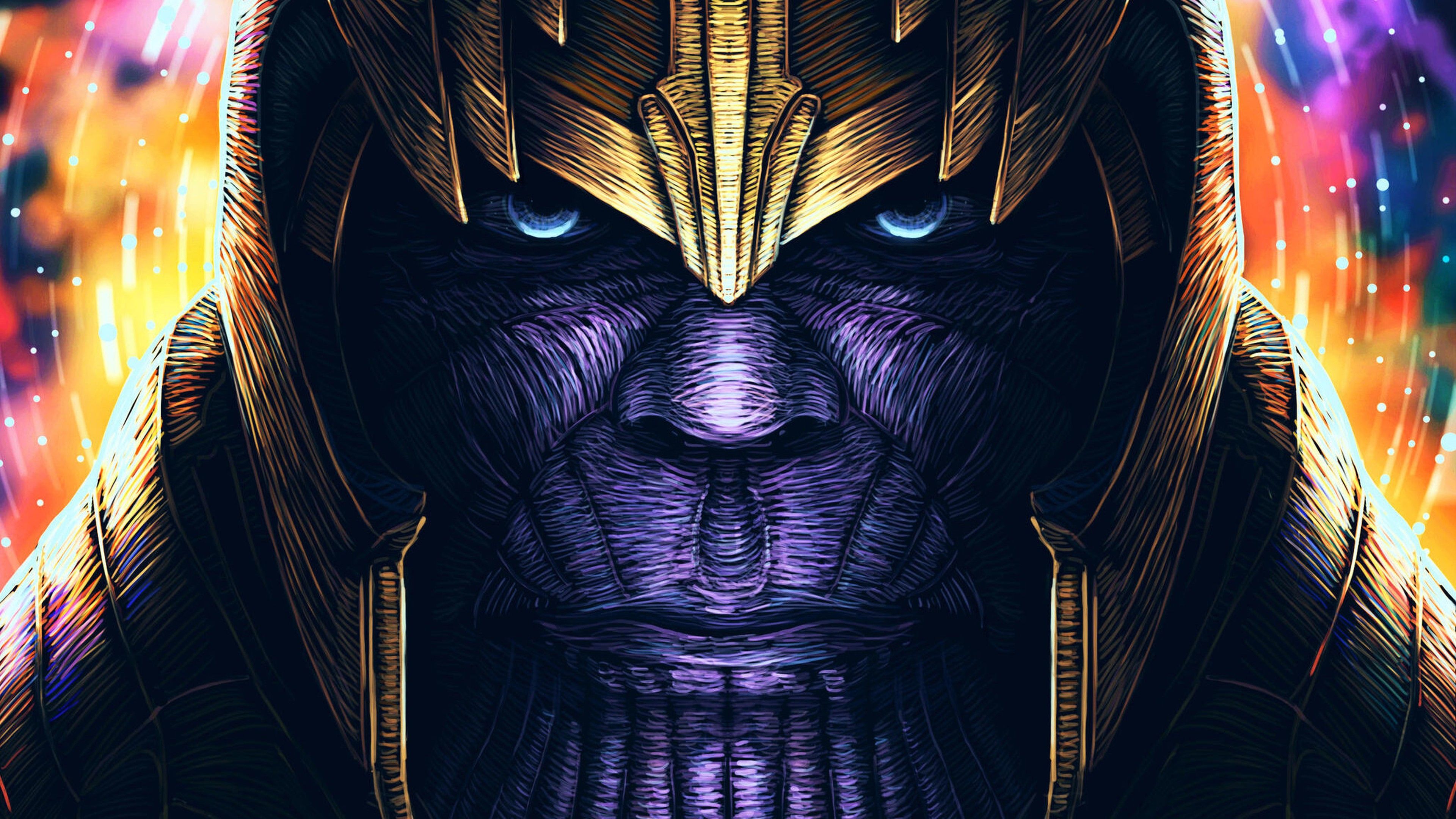 4K Thanos Art Wallpapers