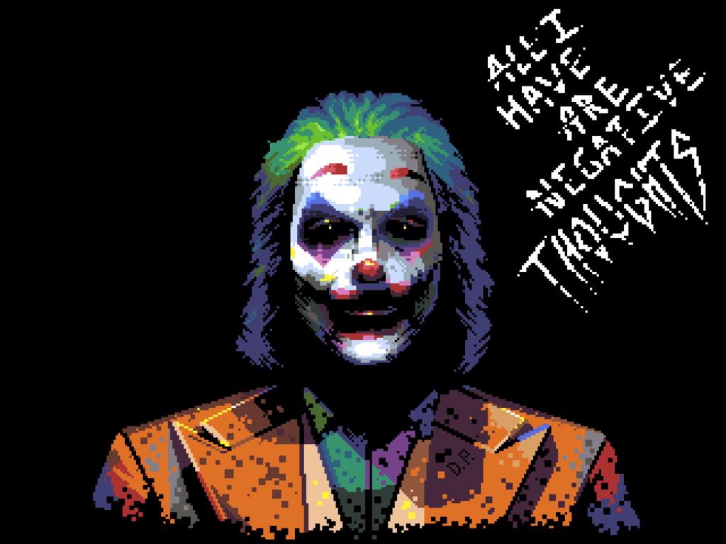 All I Have Are Negative Thoughts Joker Wallpapers