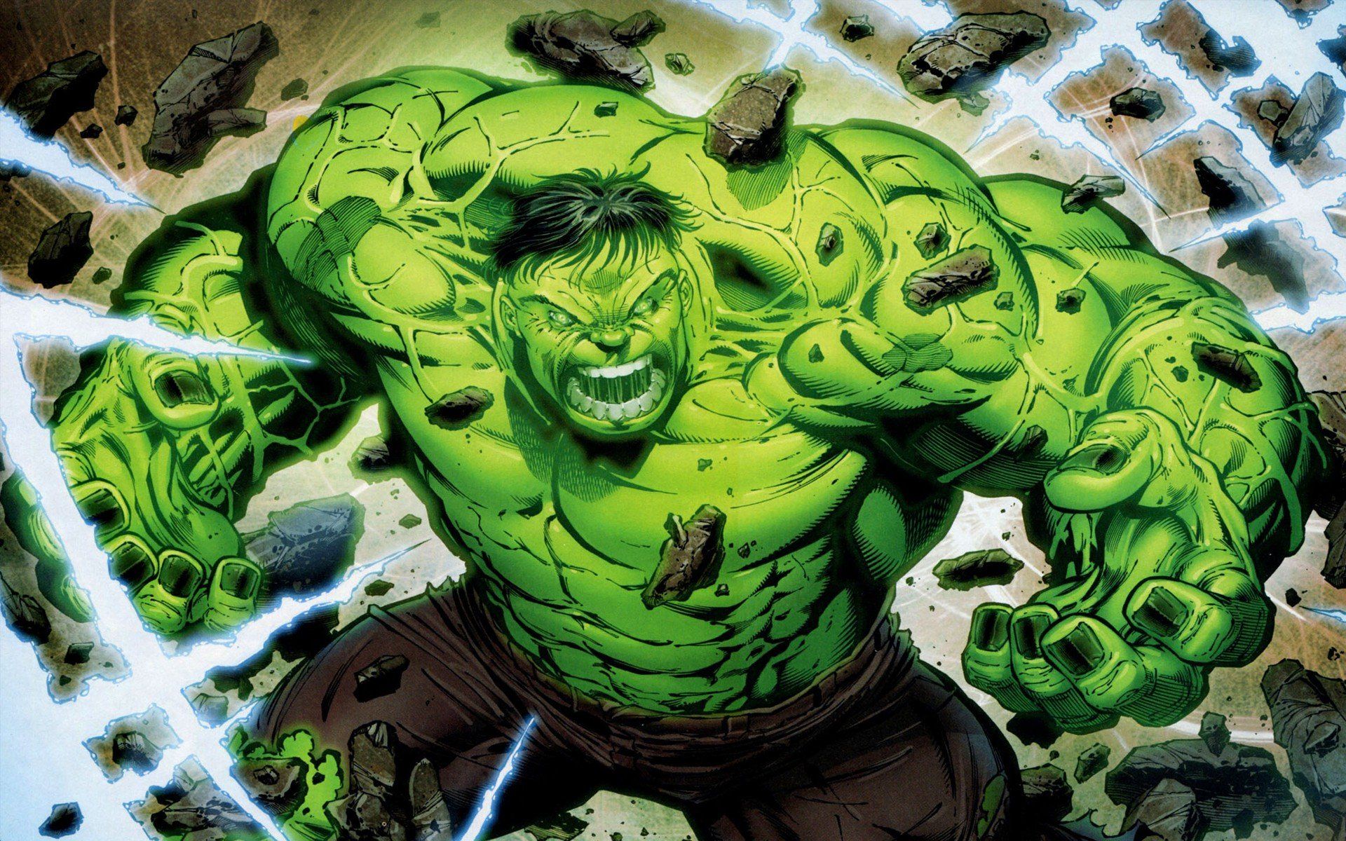 Angry Hulk Marvel Comic Wallpapers