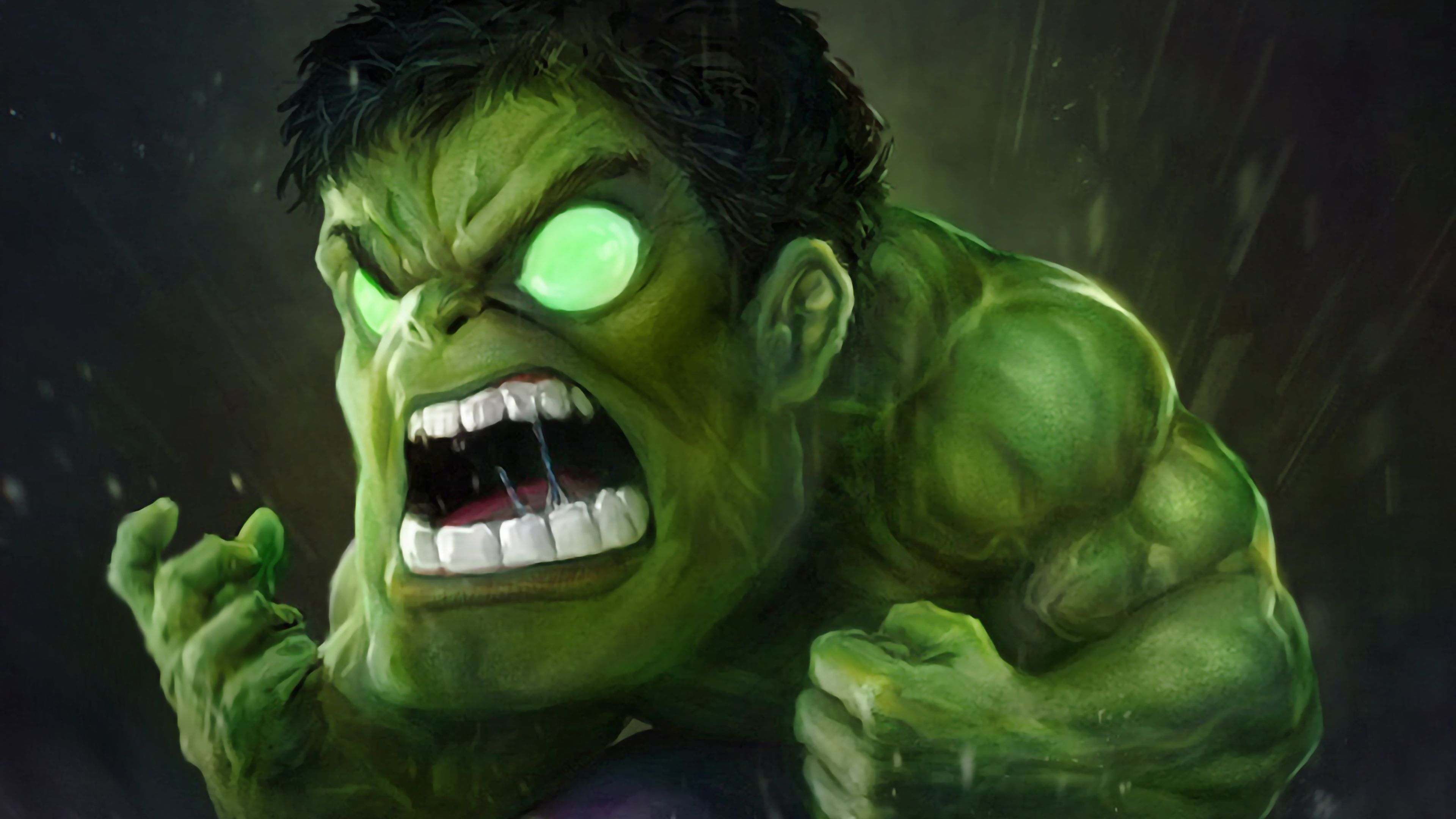 Angry Hulk Marvel Comic Wallpapers