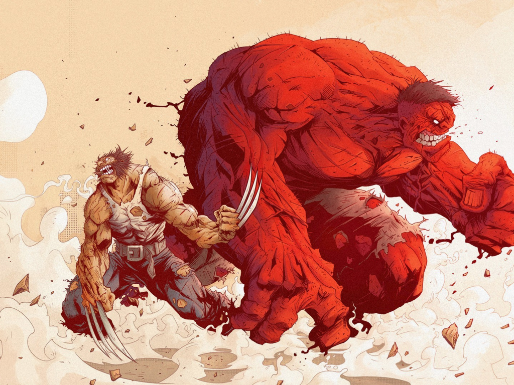 Angry Hulk Marvel Comic Wallpapers