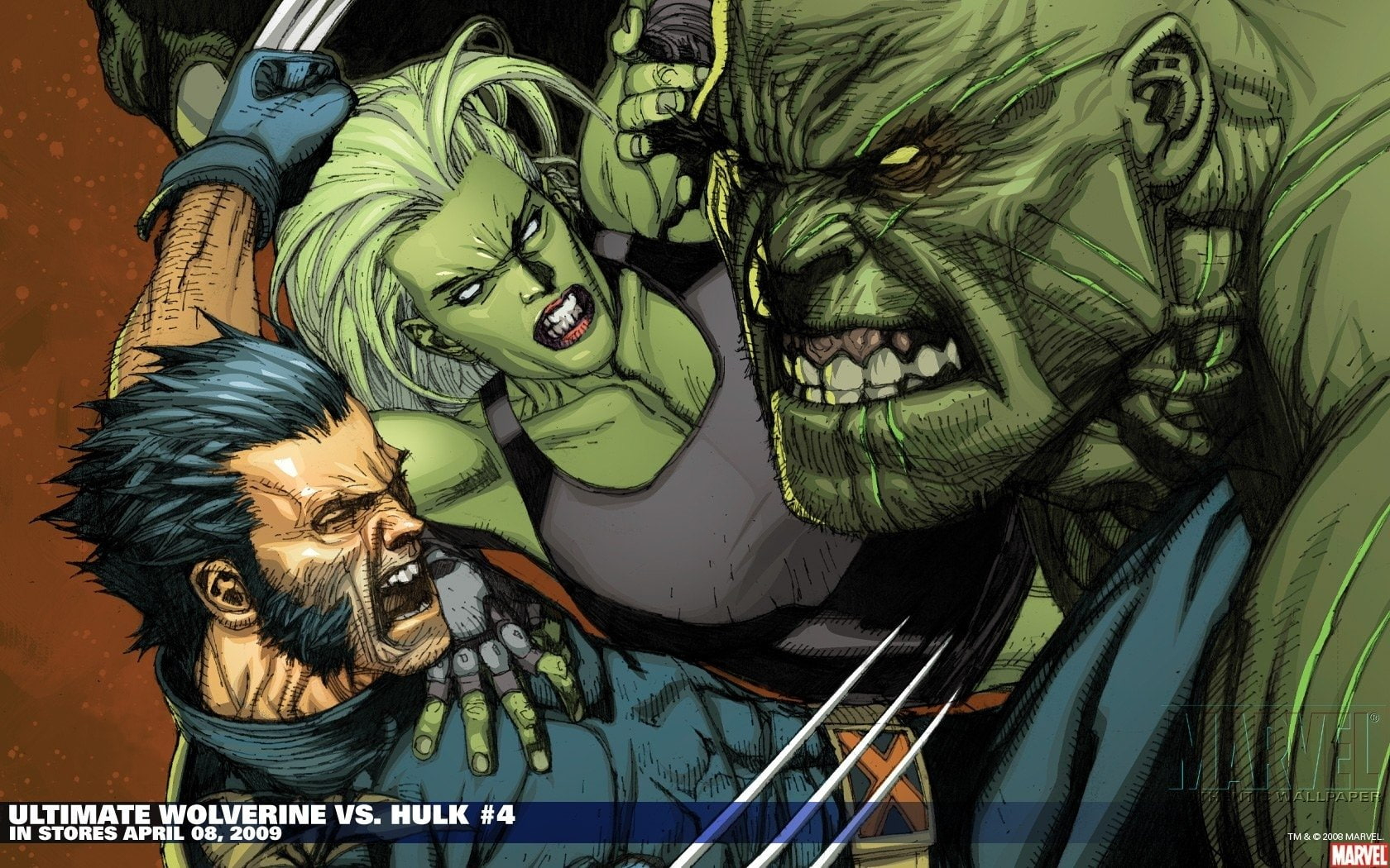 Angry Hulk Marvel Comic Wallpapers