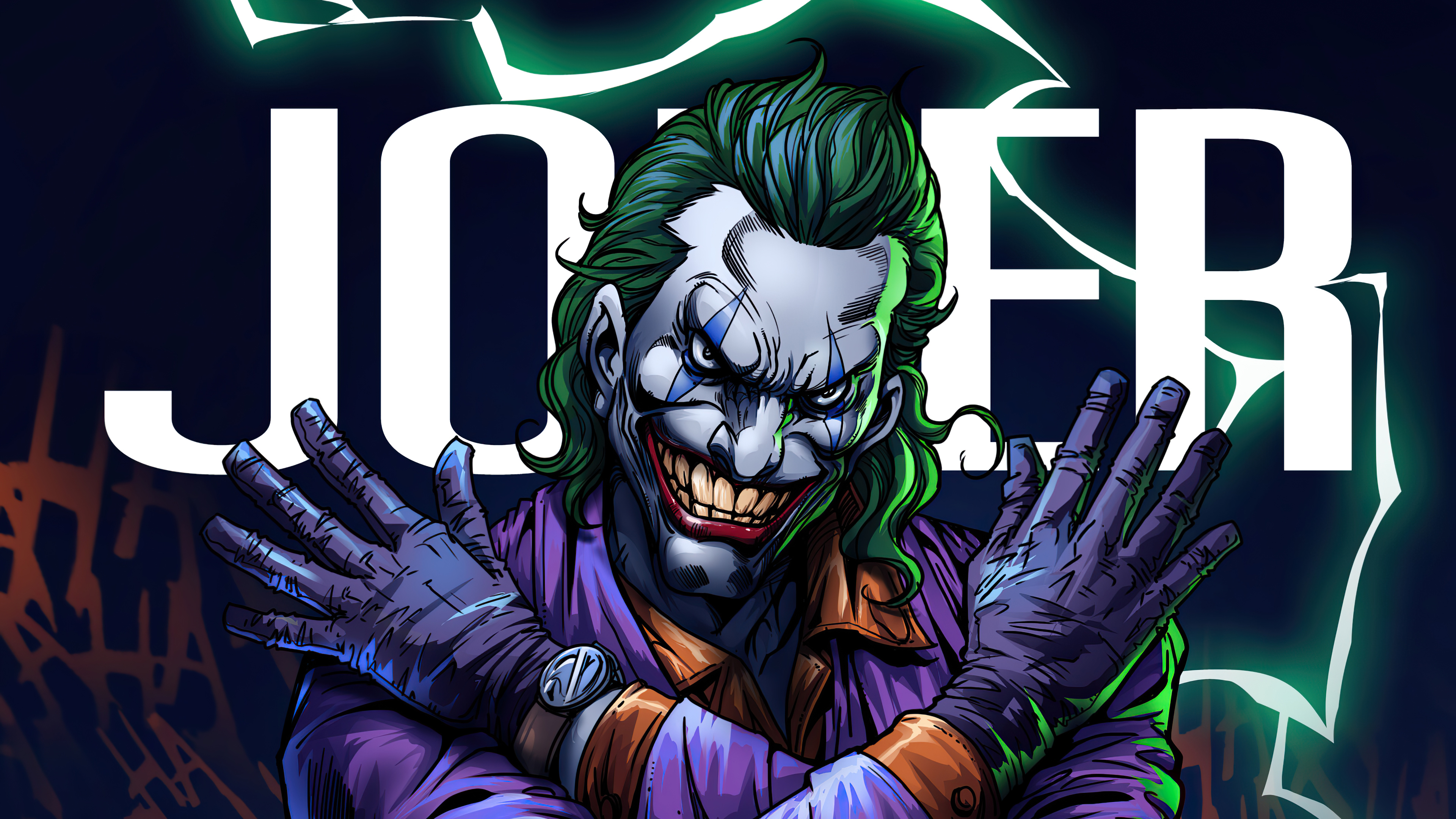 Angry Jocker Dc Comic Wallpapers