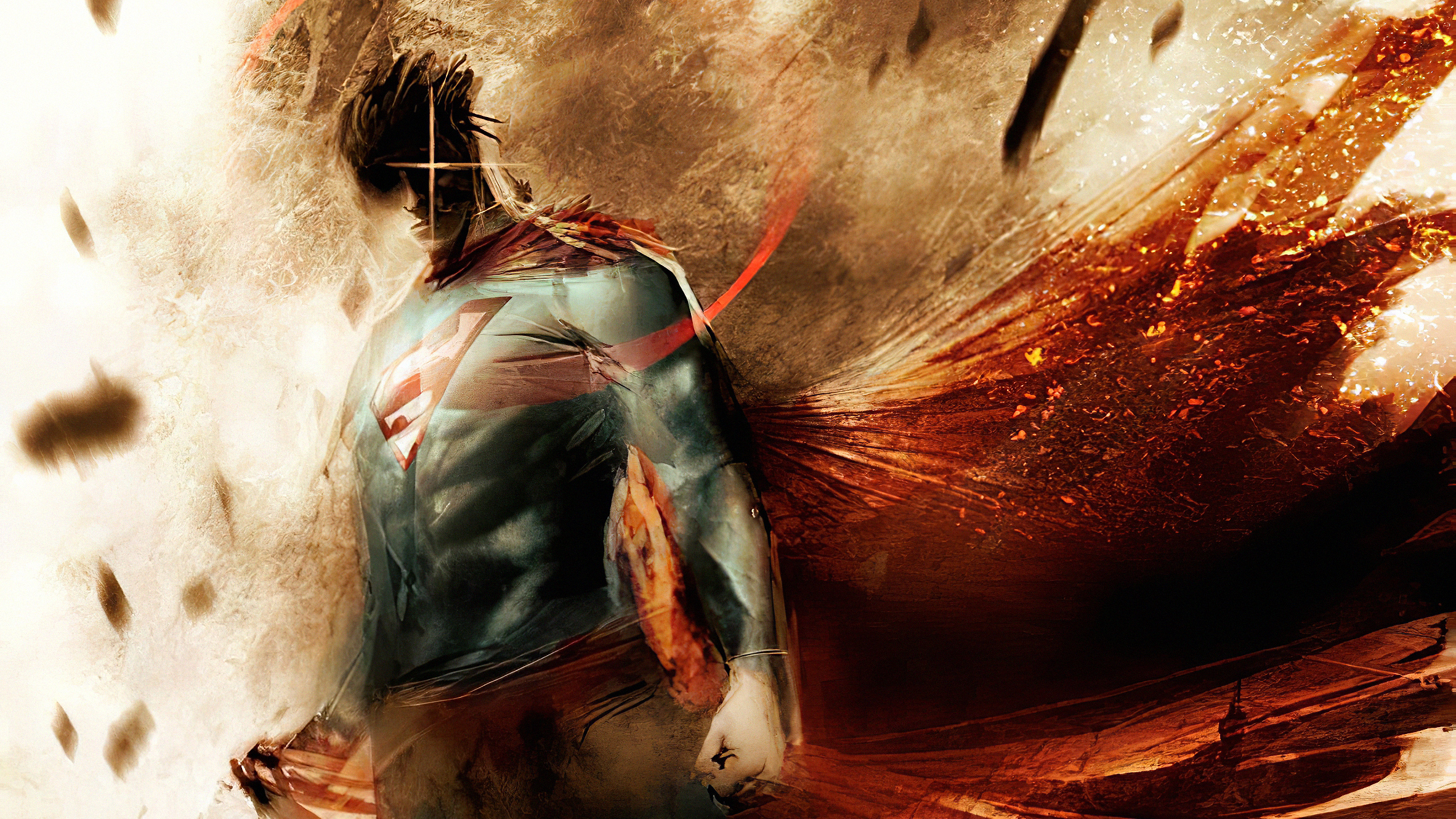 Angry Superman Art Wallpapers