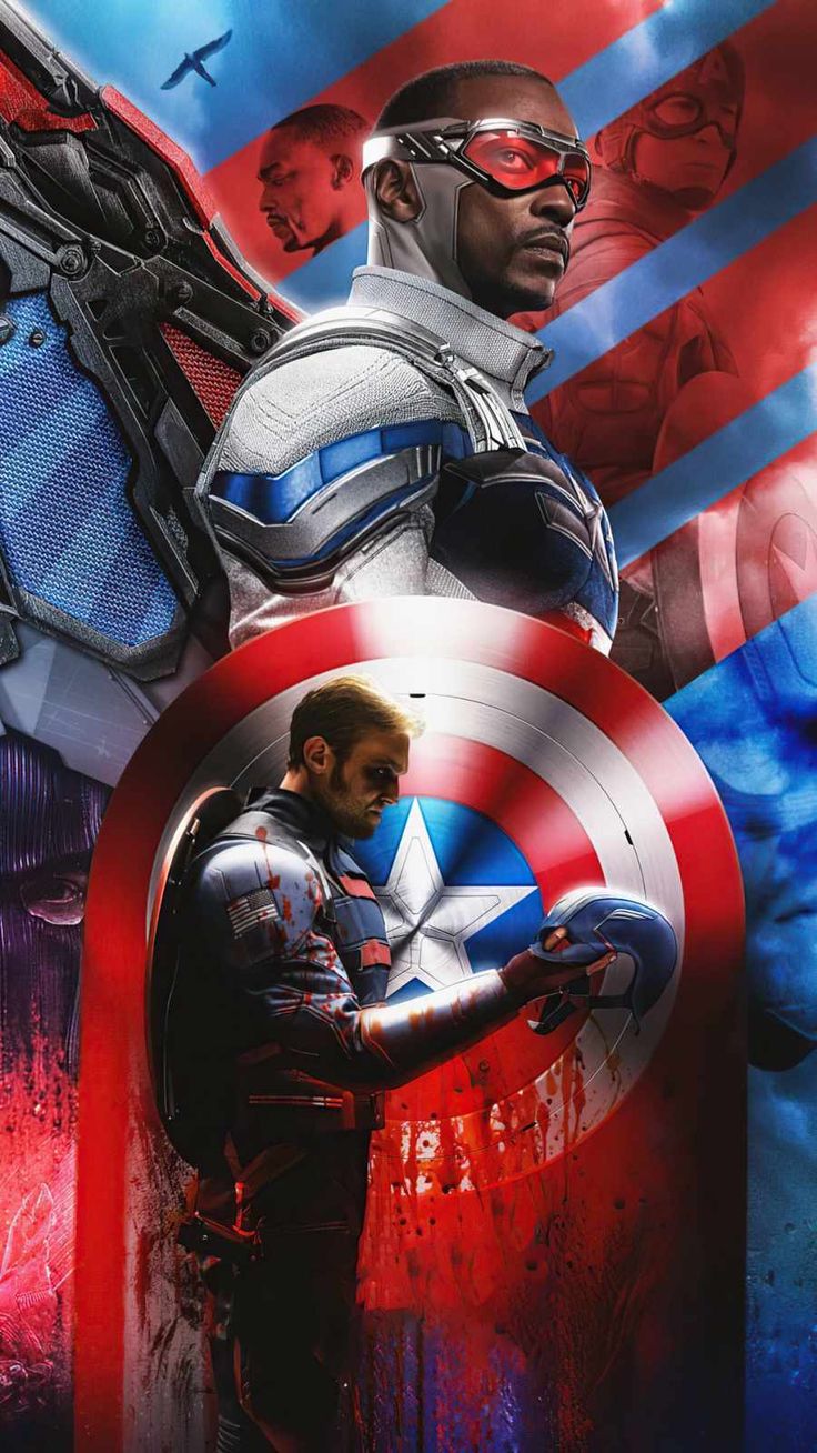 Anthony Mackie Falcon Marvel Art Wallpapers