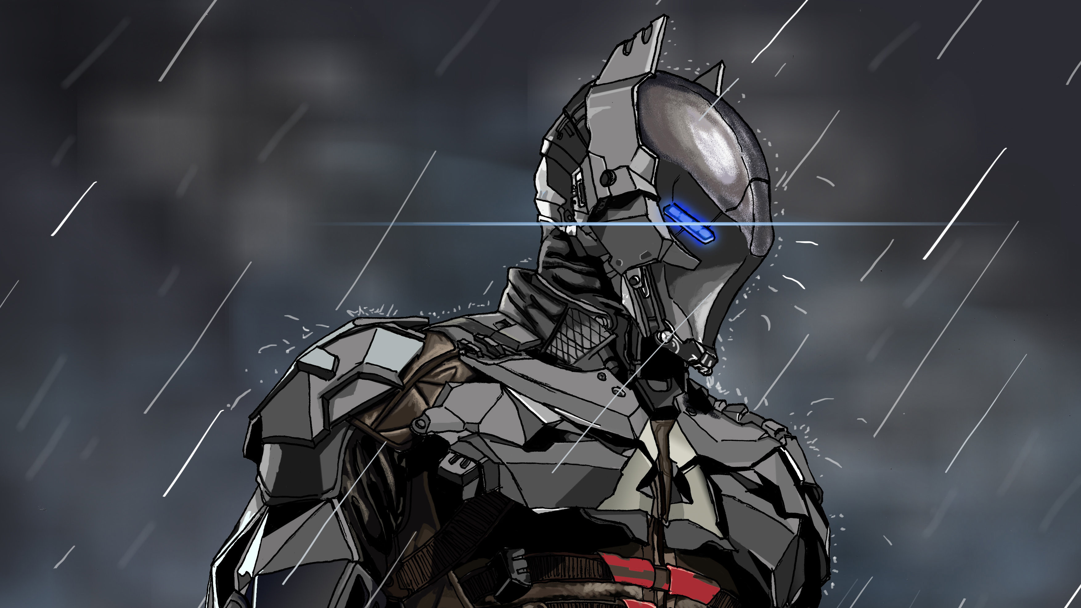 Arkham Knight Batman Illustration Wallpapers