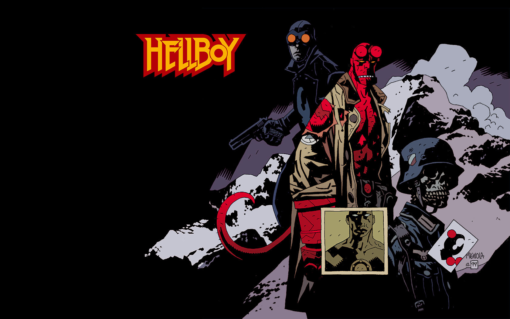 Artistic Hellboy Wallpapers