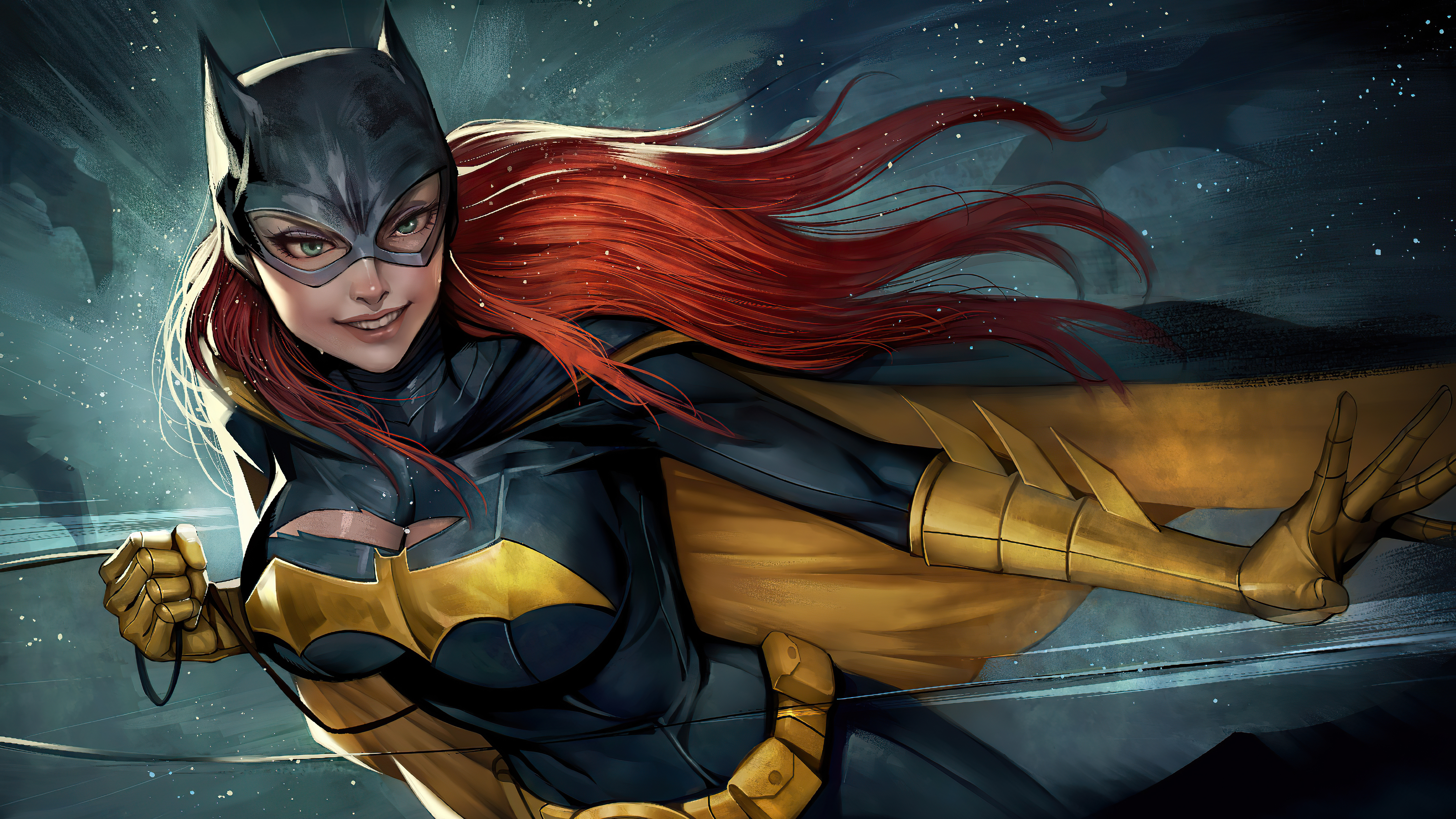 Batgirl Cartoon Art Wallpapers