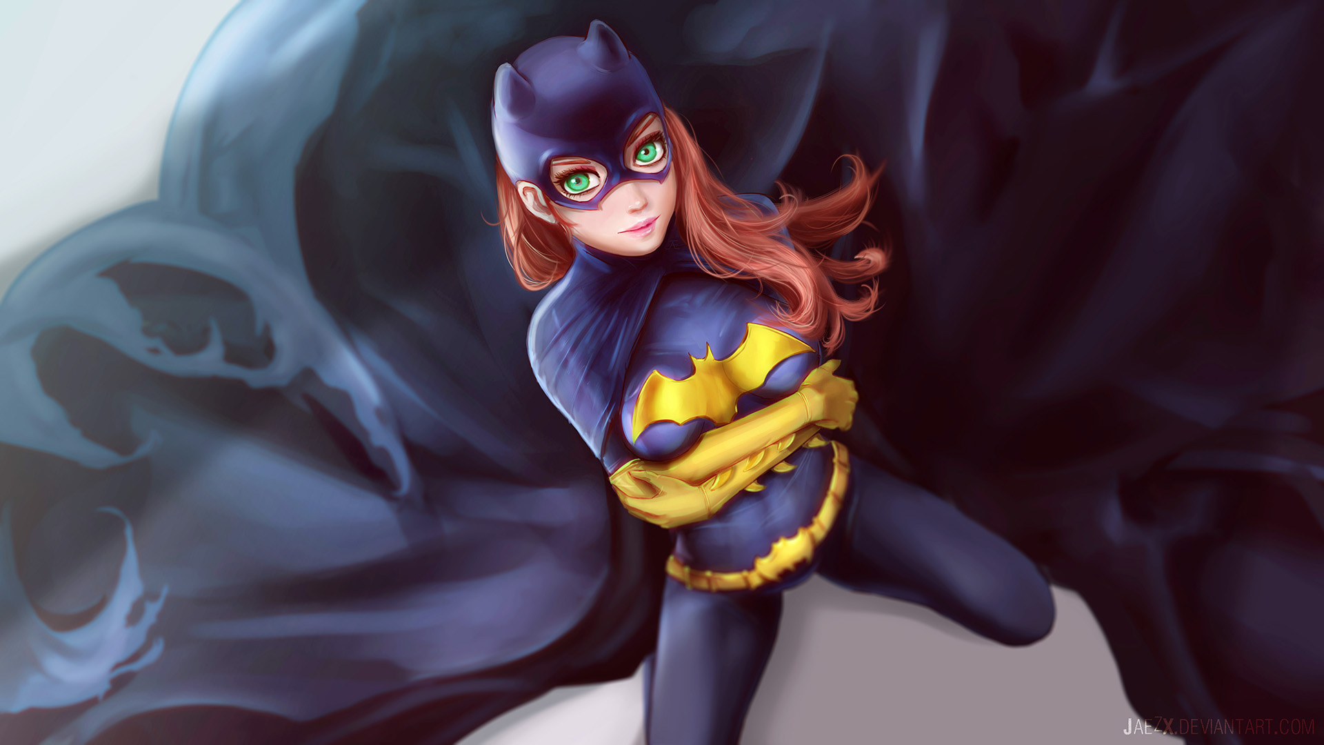 Batgirl Cartoon Art Wallpapers