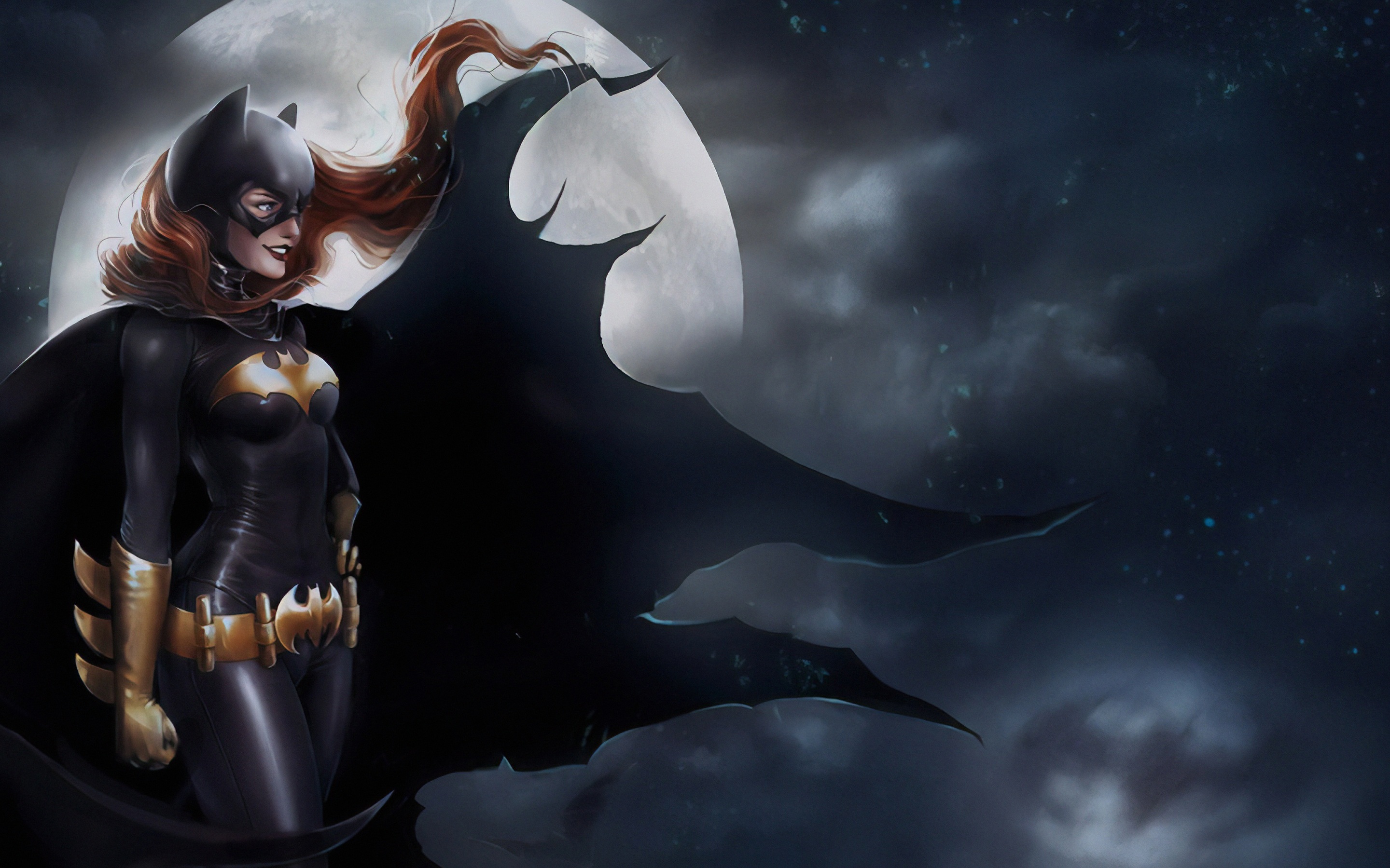 Batgirl Cartoon Art Wallpapers