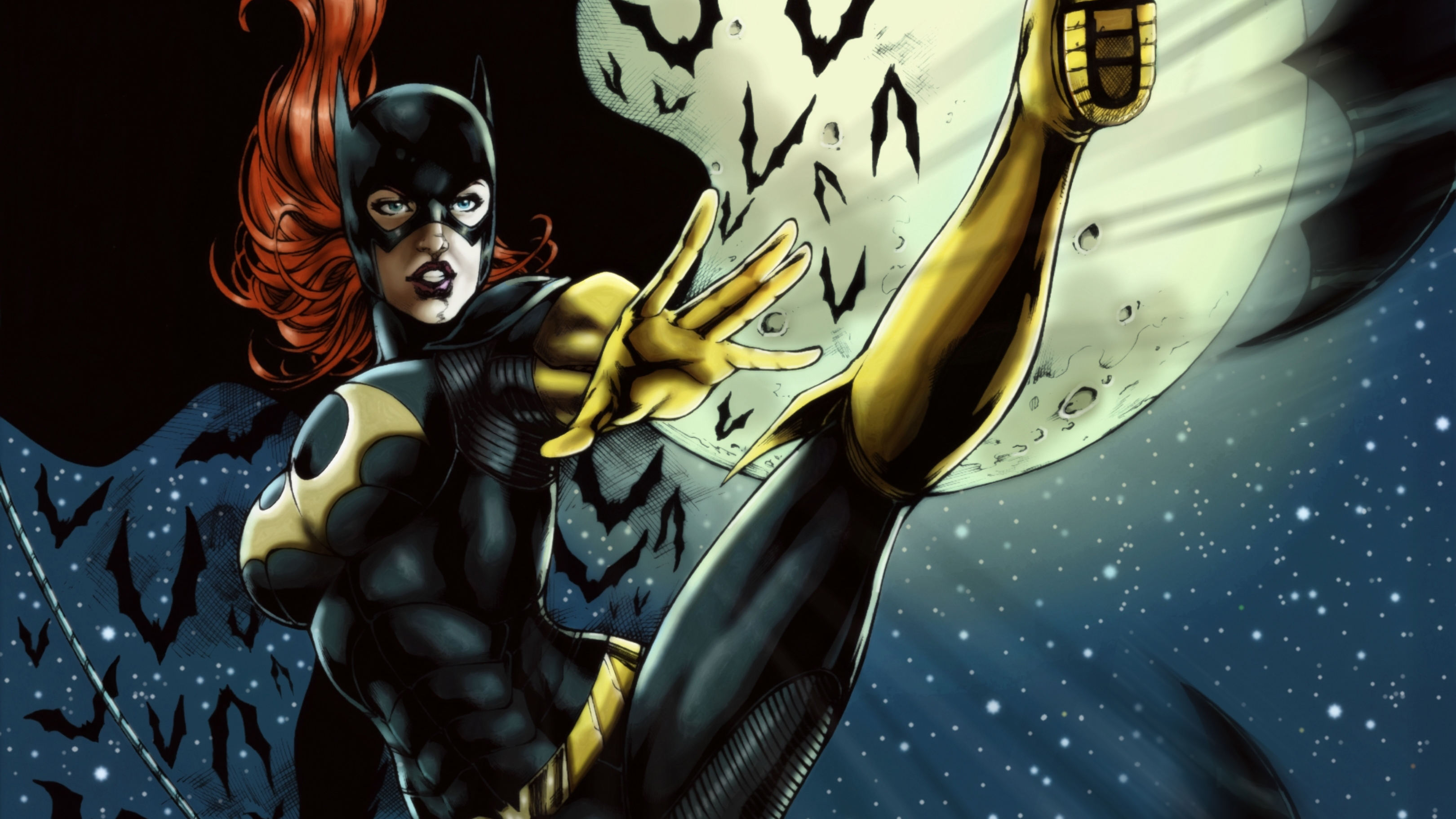 Batgirl Cartoon Art Wallpapers