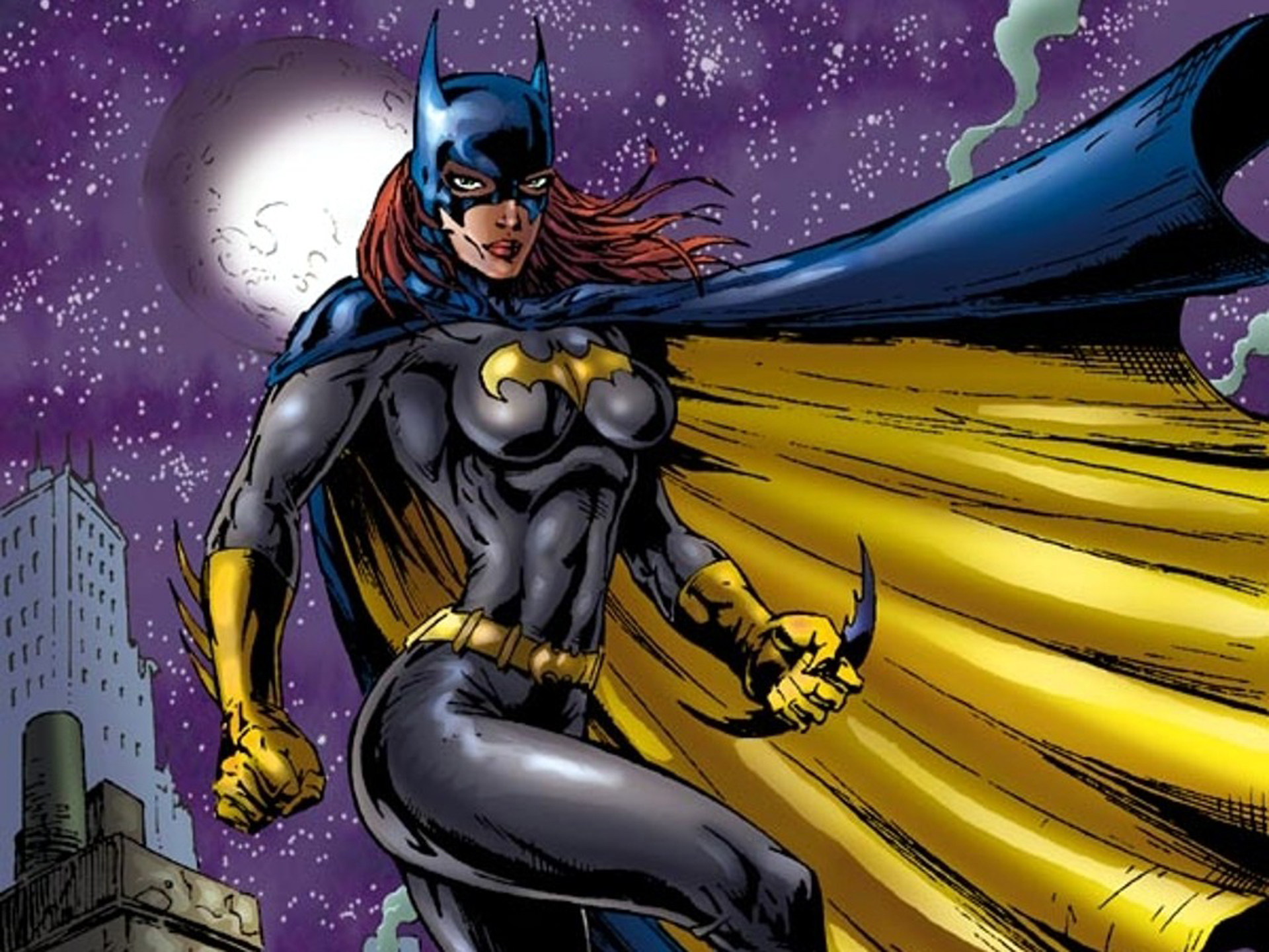 Batgirl Cartoon Art Wallpapers