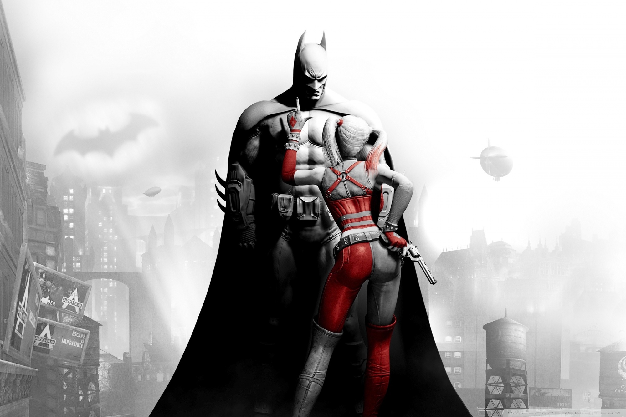 Batman And Harley Quinn Poster Wallpapers