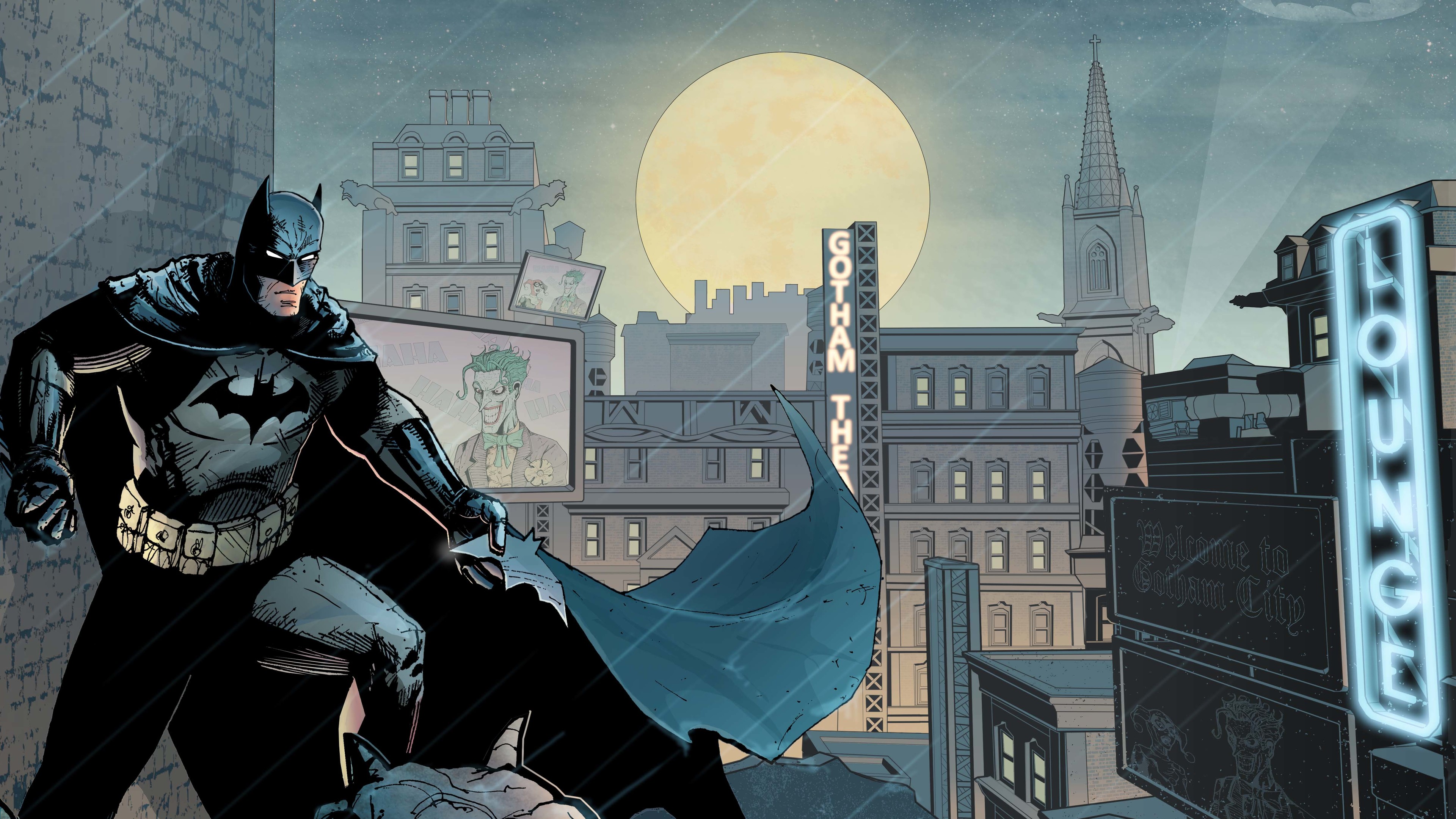 Batman City Art Wallpapers