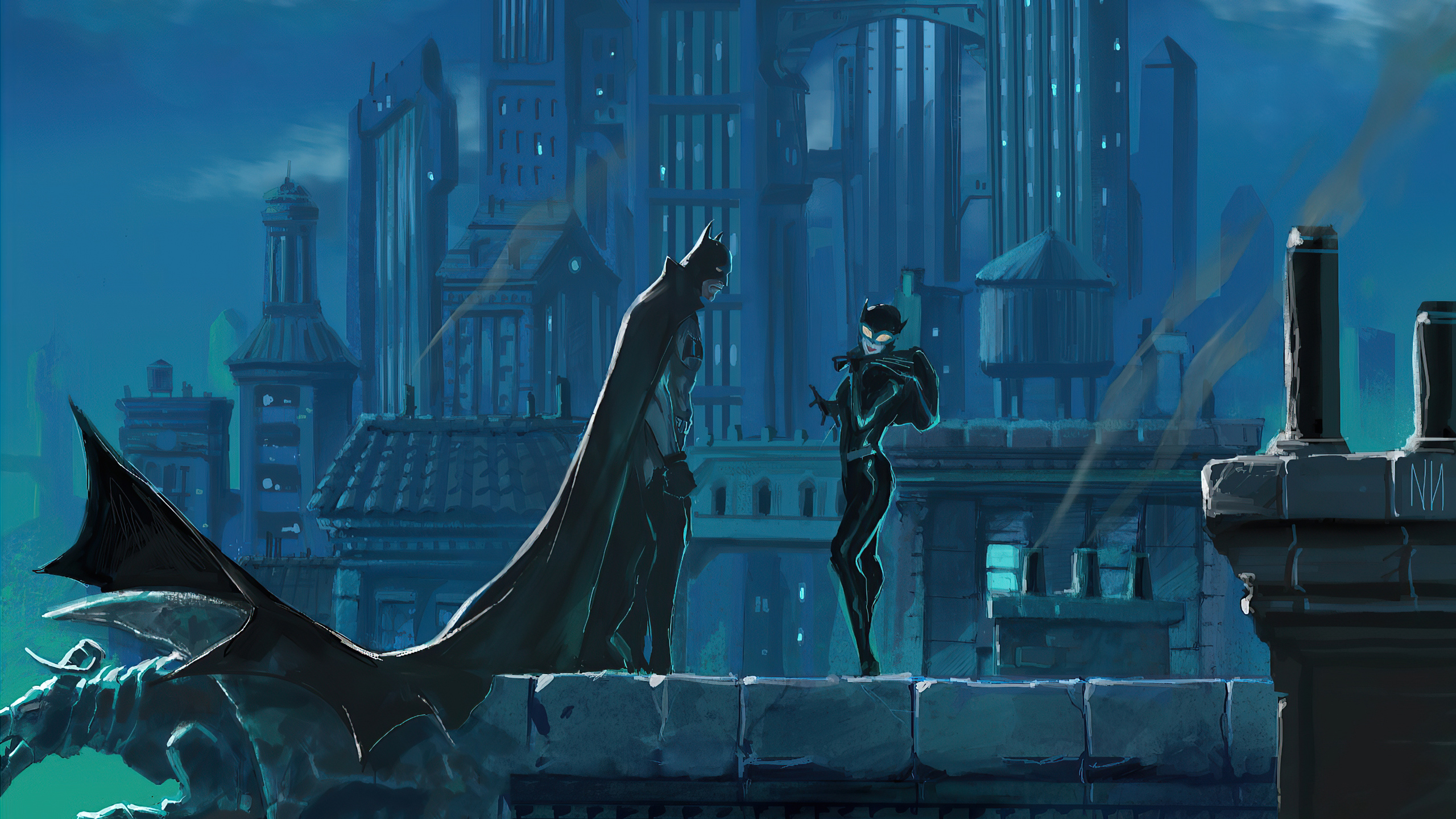 Batman City Art Wallpapers
