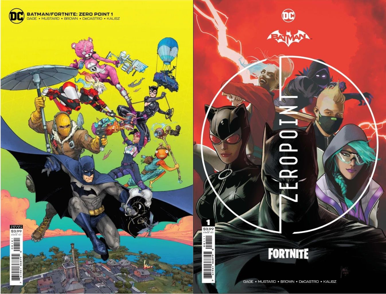 Batman Fortnite Zero Point Comic Wallpapers