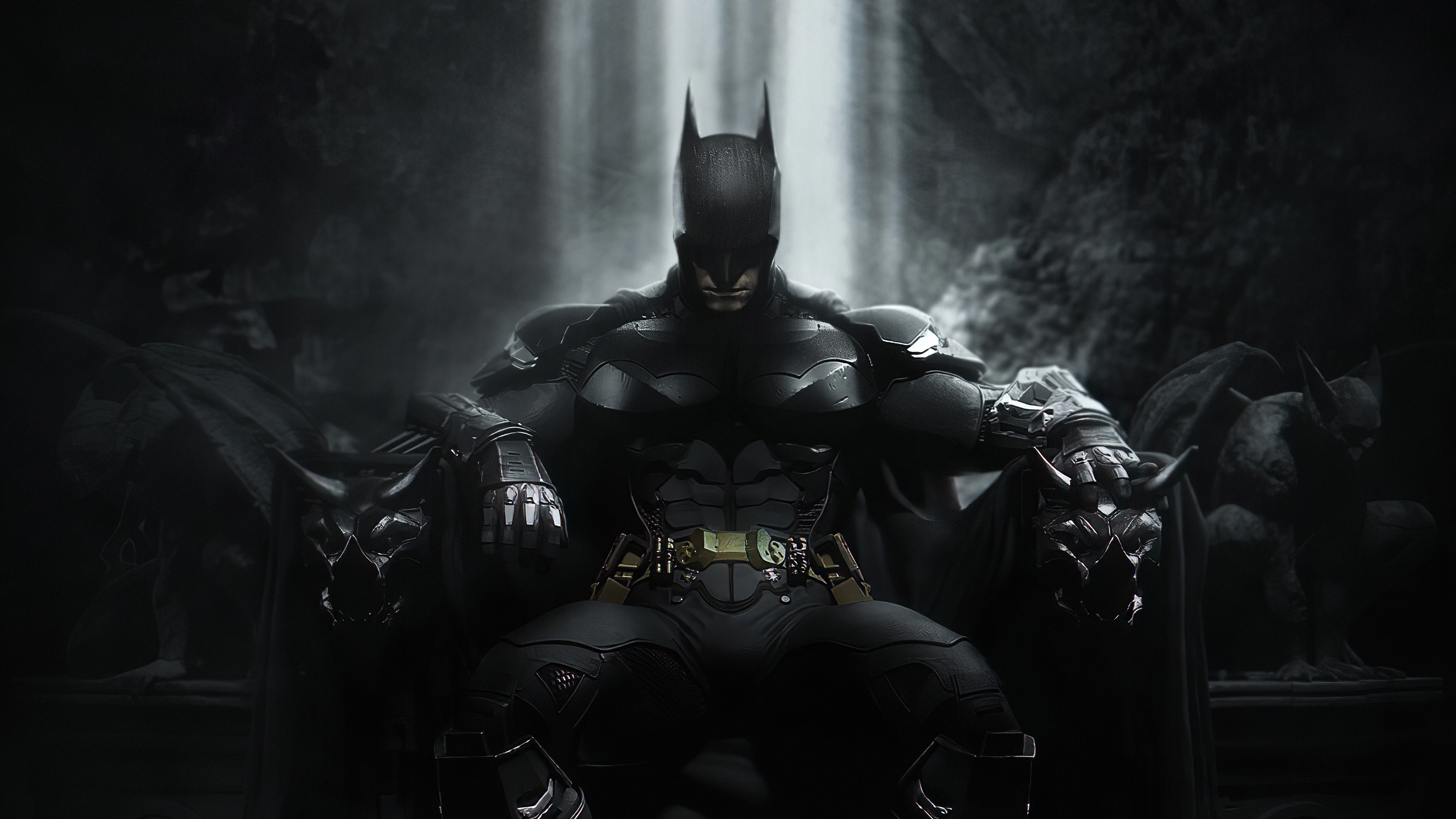 Batman On Throne Wallpapers