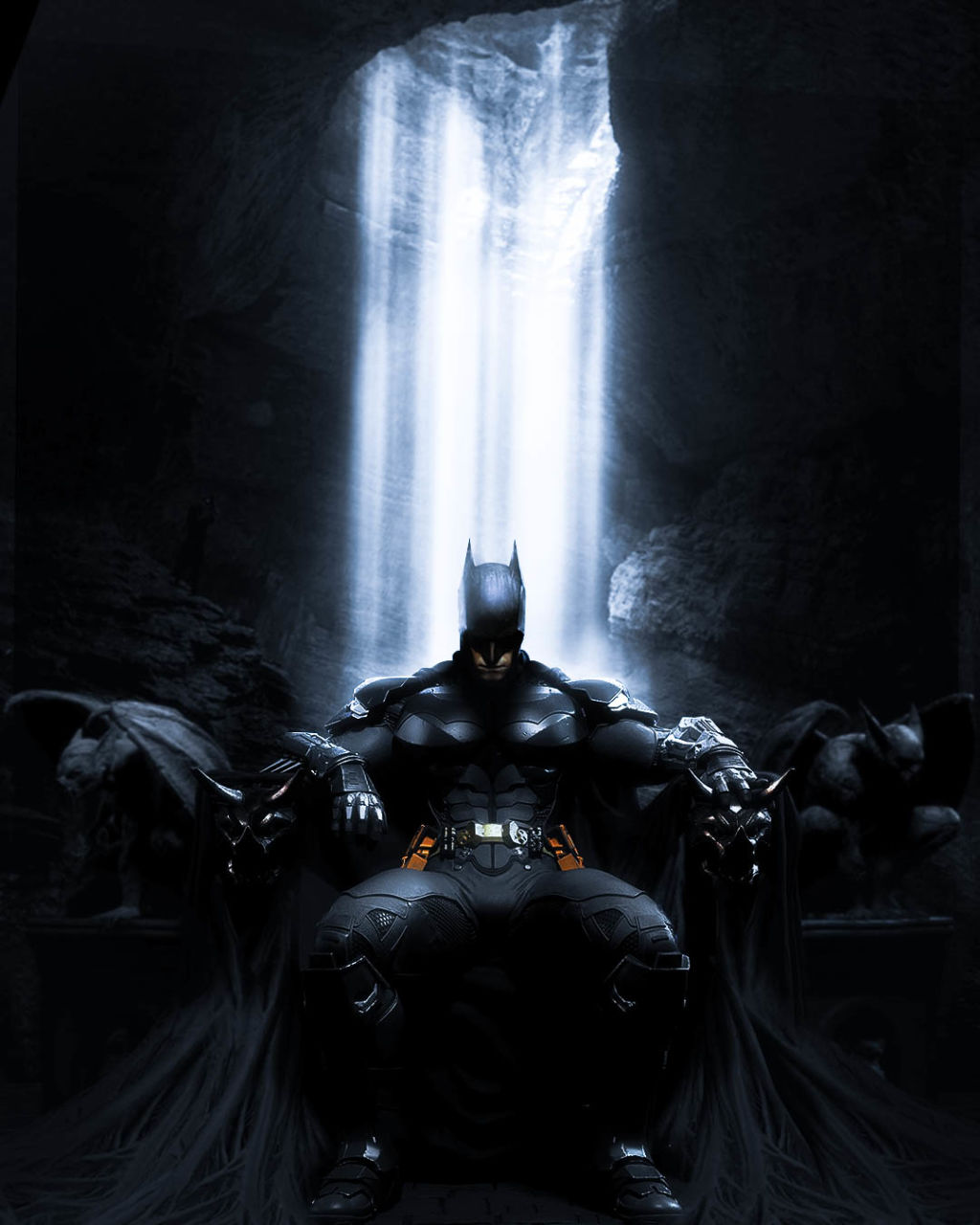 Batman On Throne Wallpapers