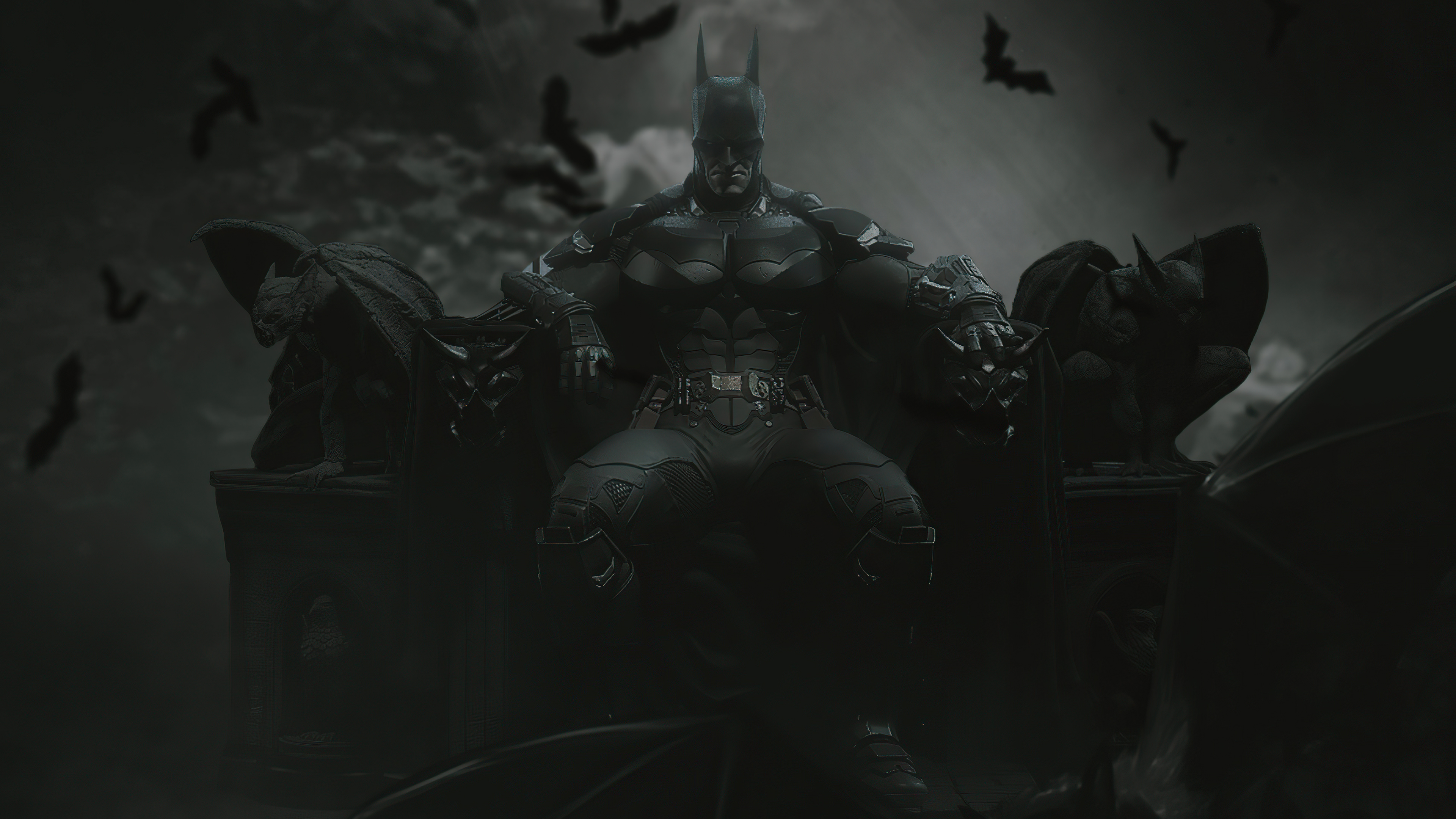 Batman On Throne Wallpapers