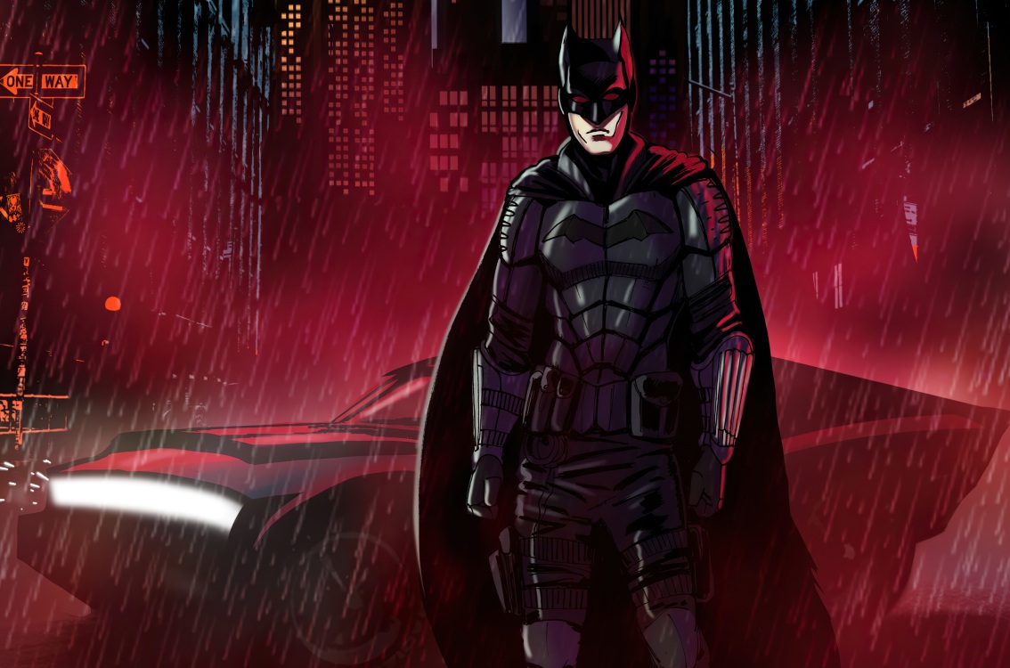 Batman Red Hand Wallpapers