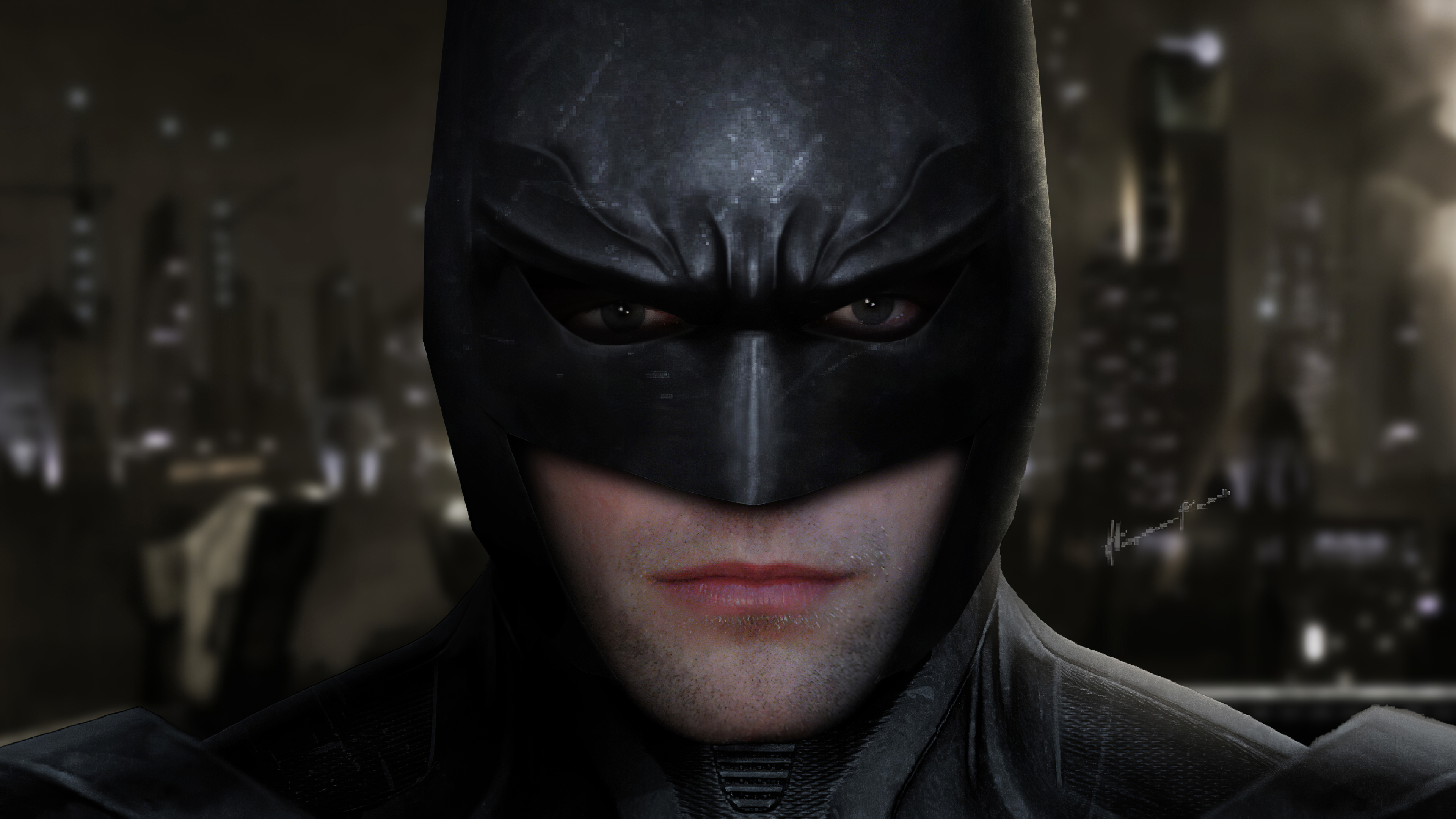 Batman Robert Pattinson 5K Art Wallpapers