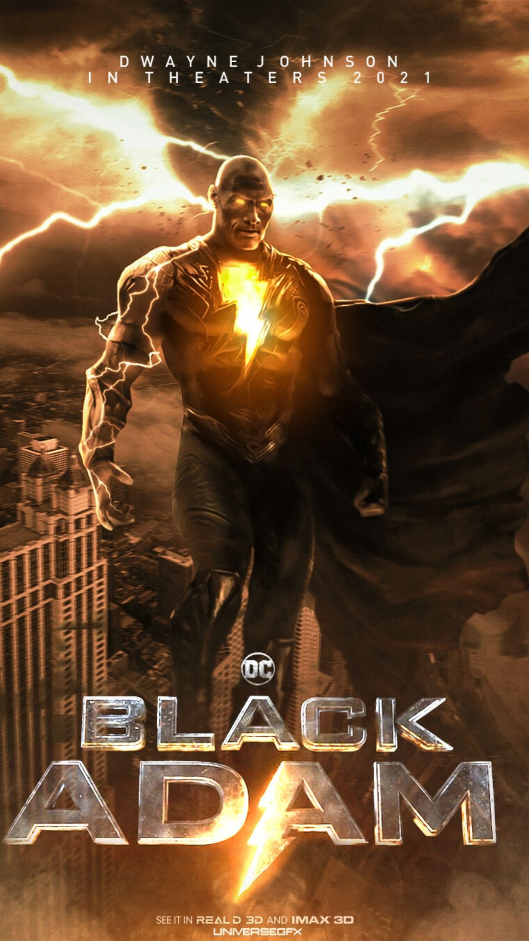 Black Adam Fanart 2021 Wallpapers