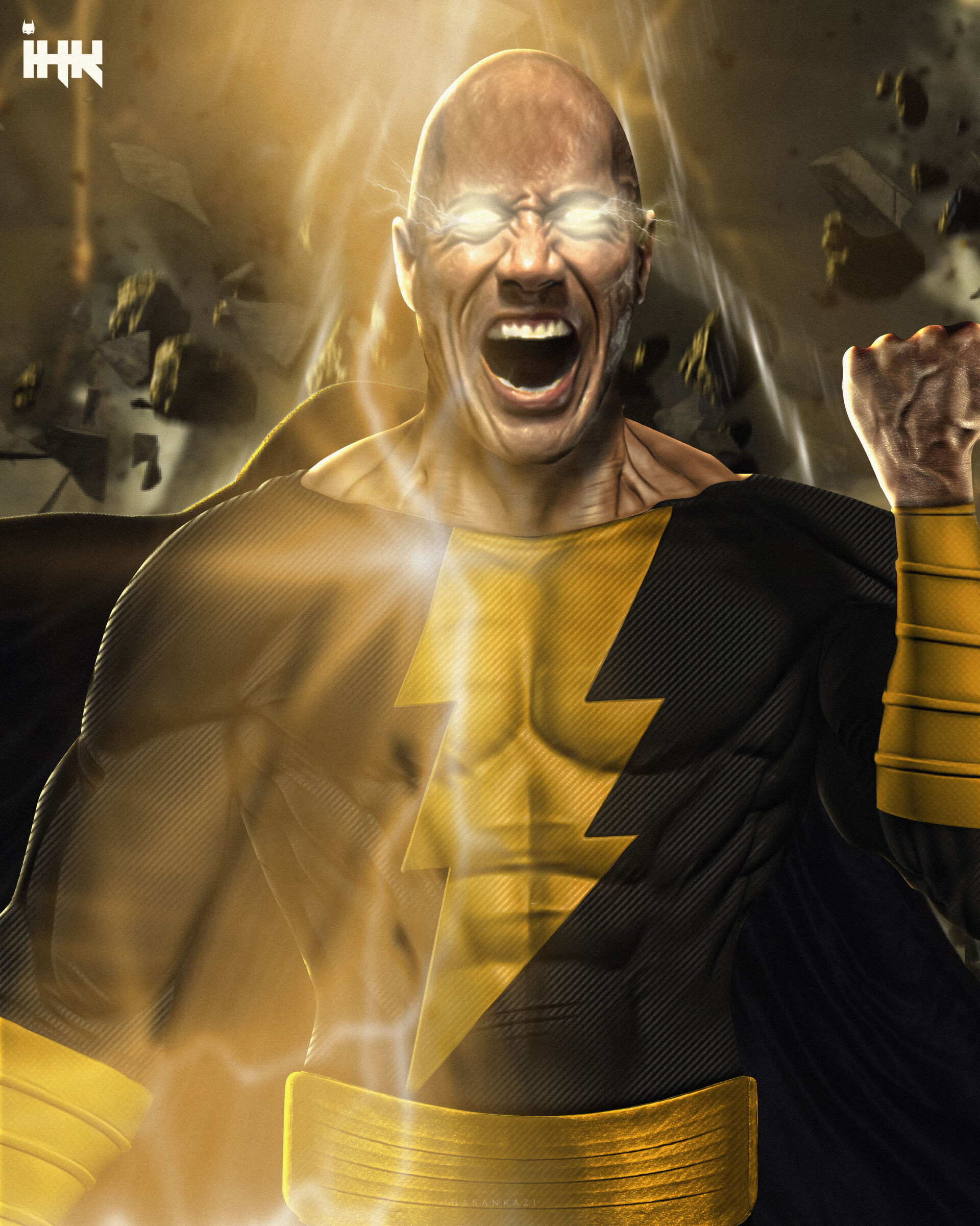 Black Adam Fanart 2021 Wallpapers