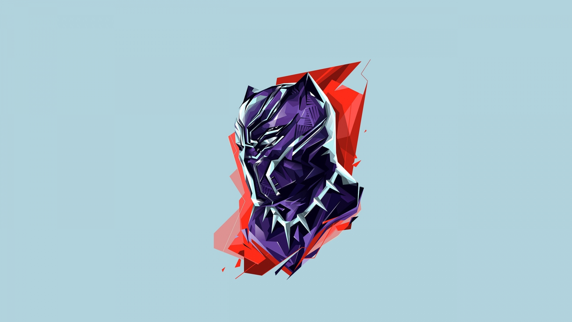 Black Panther Cool Digital Comic Art Wallpapers