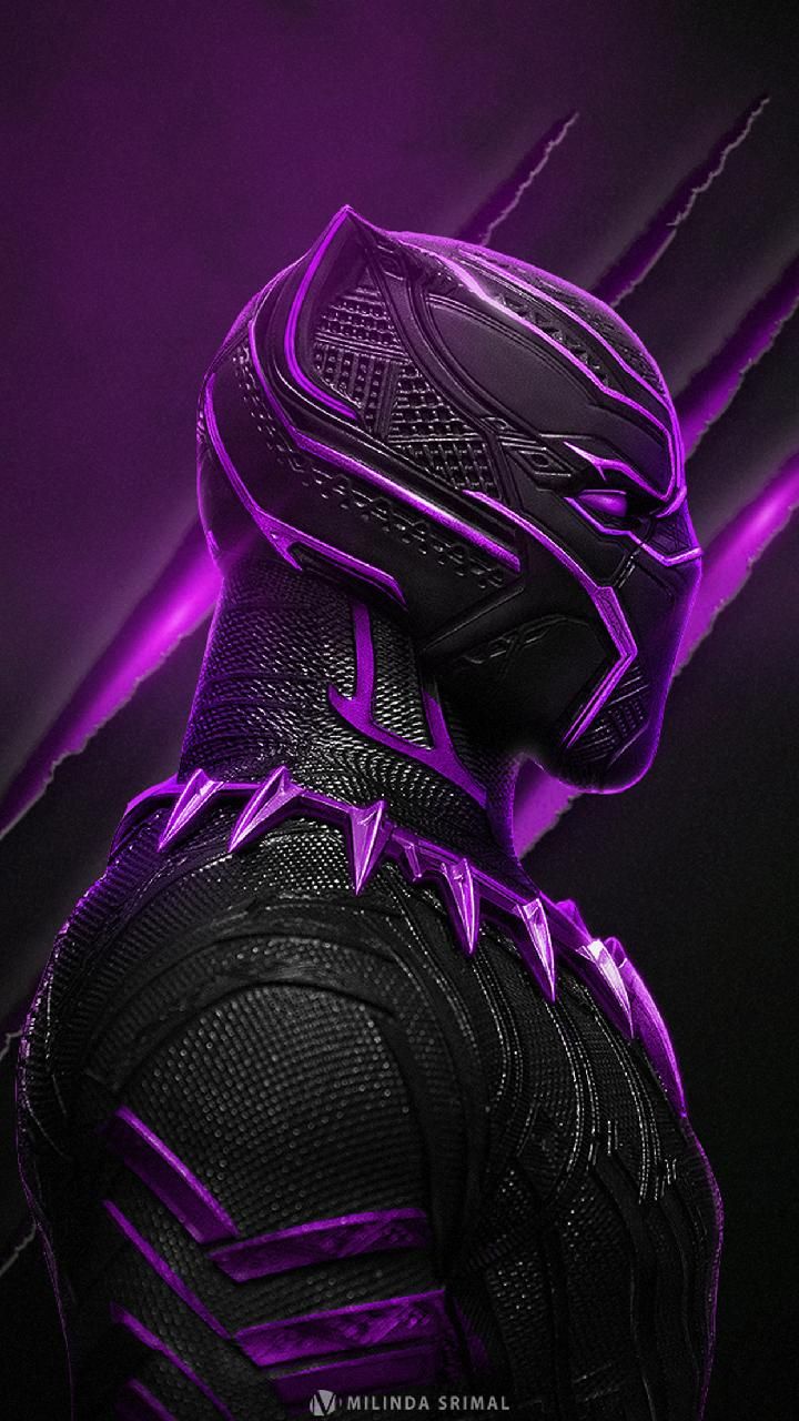 Black Panther Cool Digital Comic Art Wallpapers