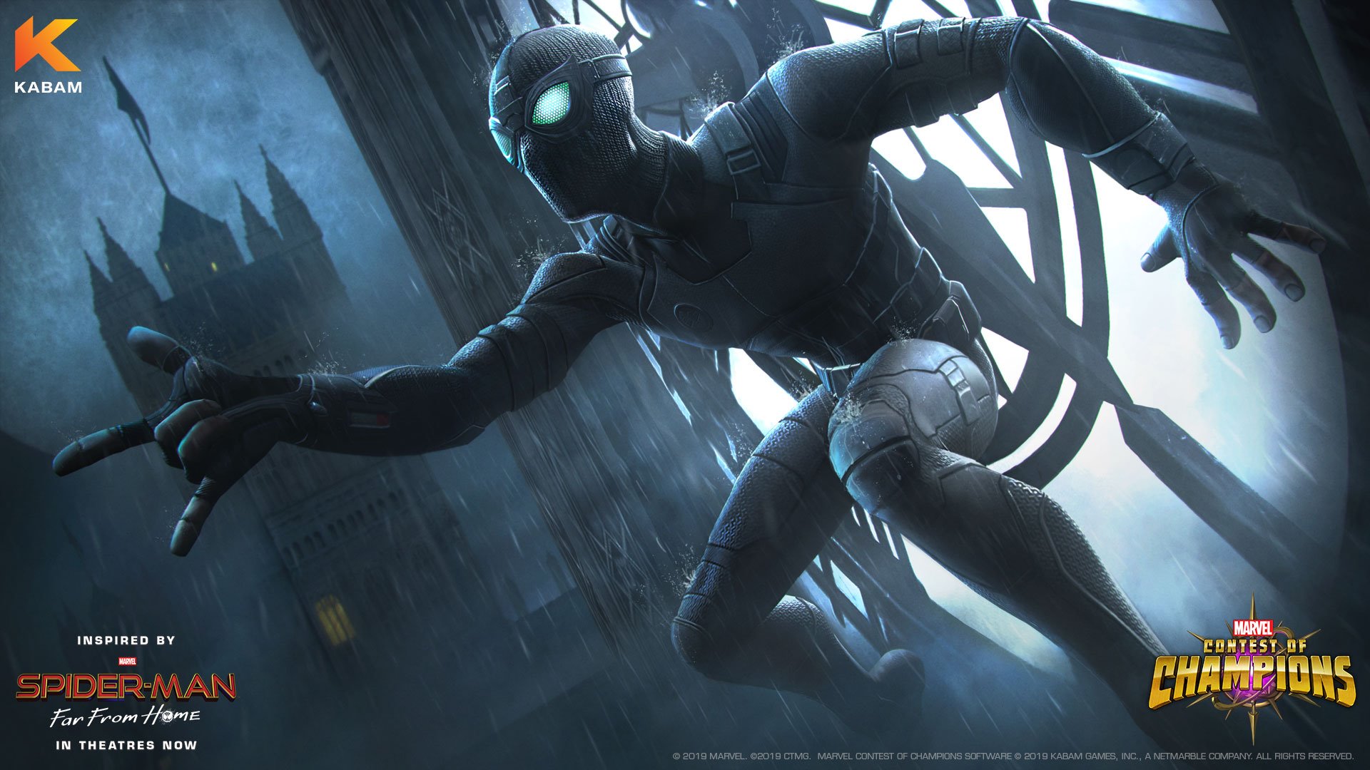 Black Stealth Spider Man Suit Wallpapers