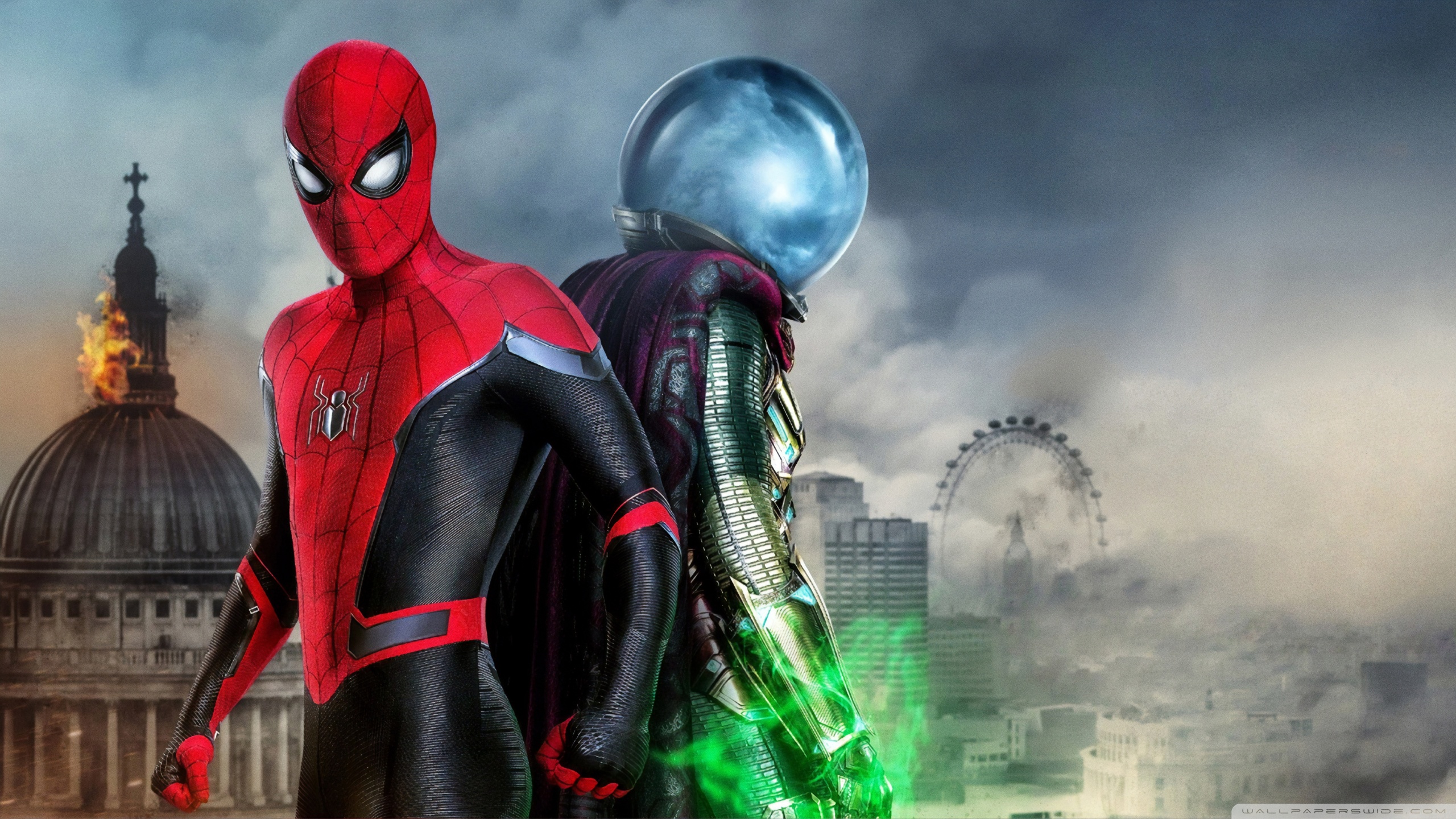 Black Suit Spider Man Far From Home Wallpapers