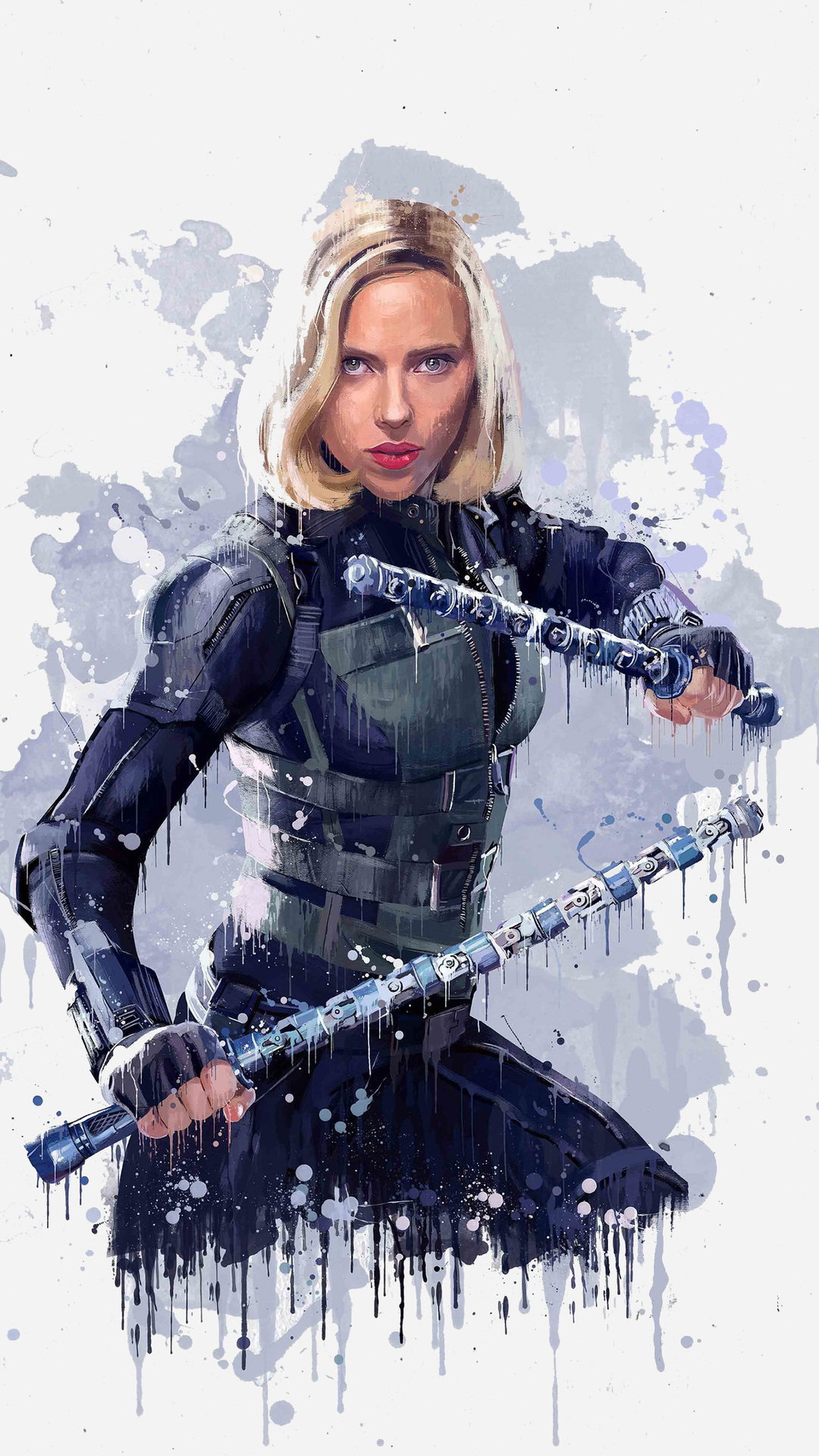 Black Widow Cool Art 2021 Wallpapers