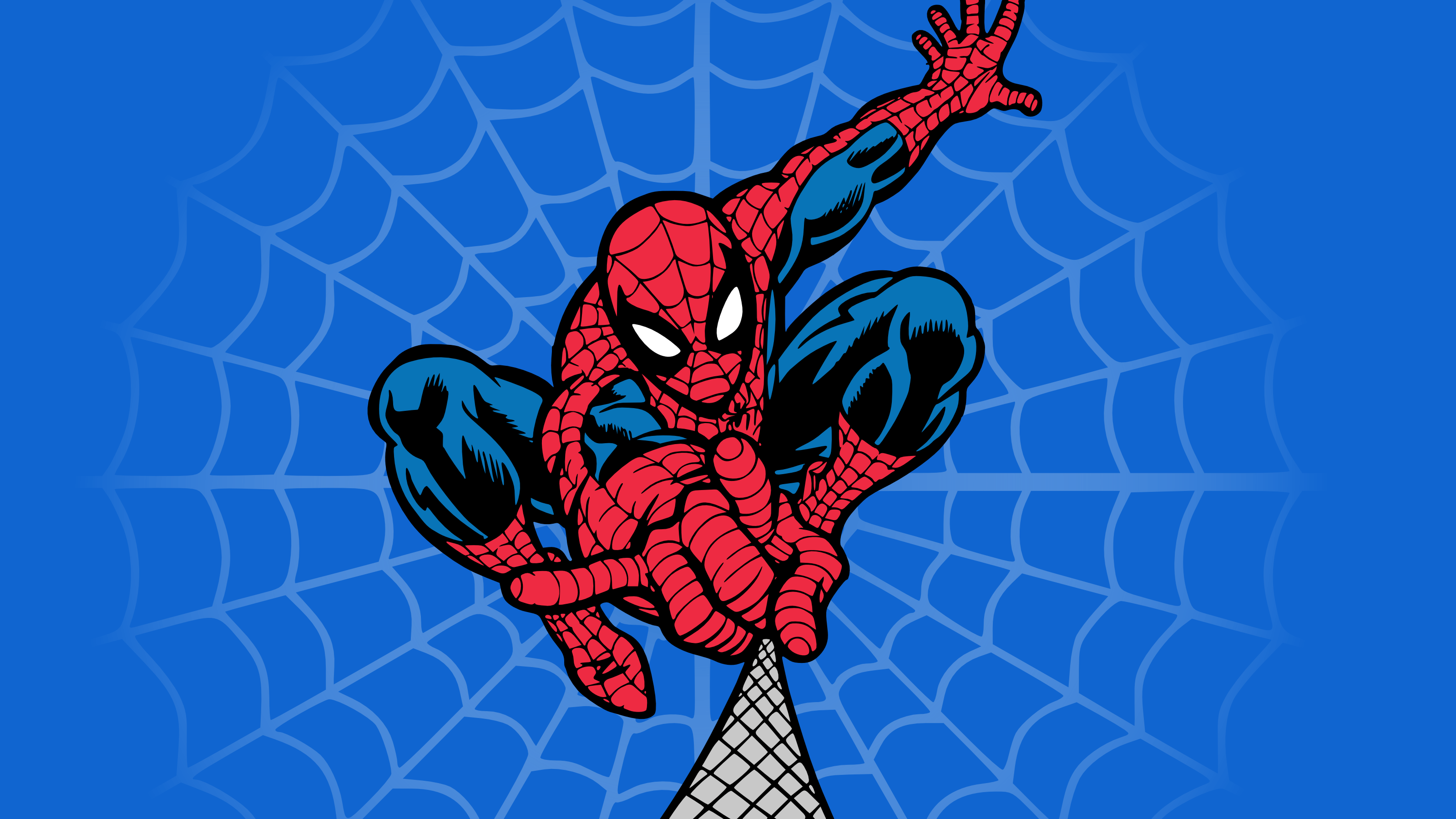 Blue Spiderman Artwork Wallpapers