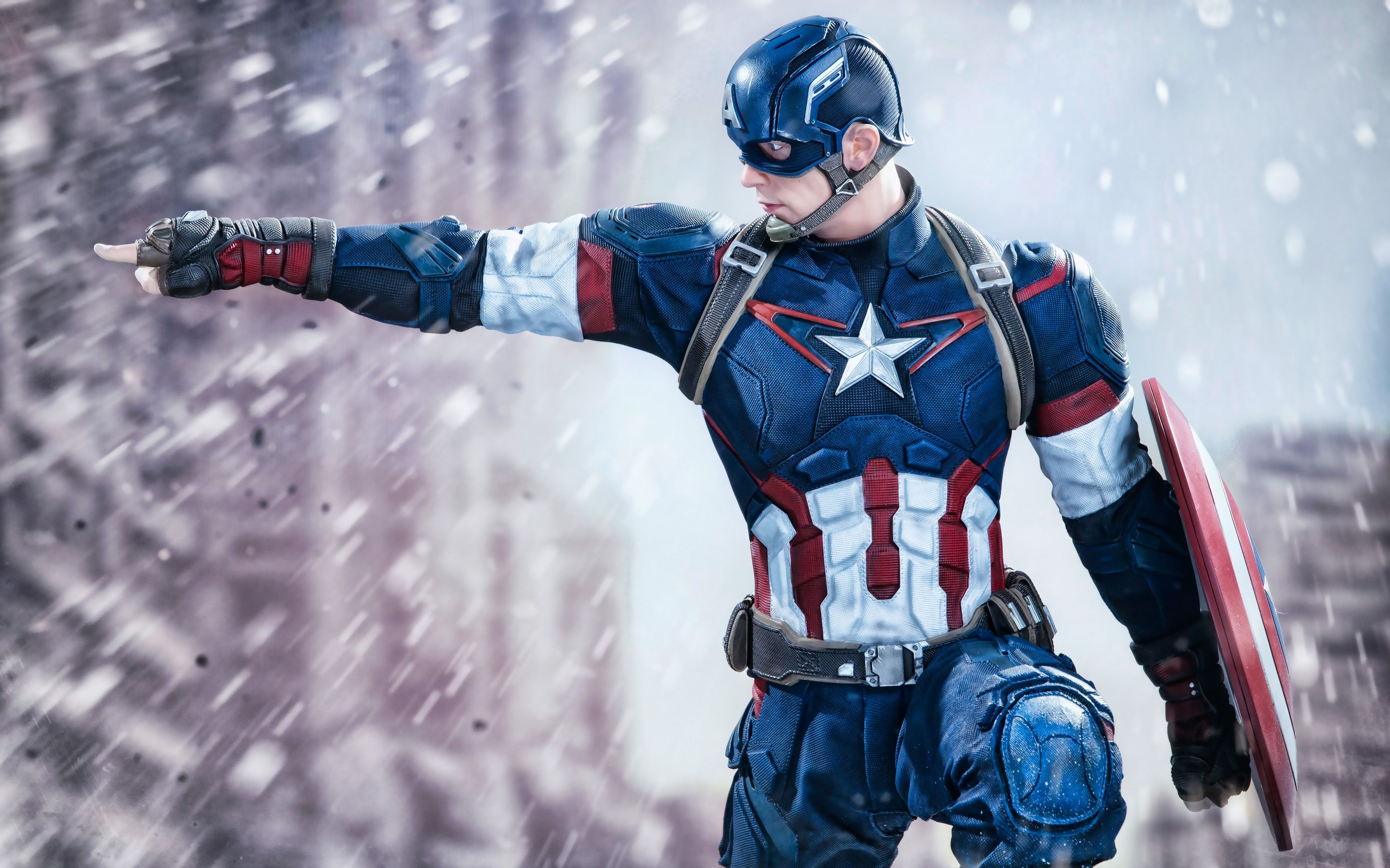 Captain America 4K Fanart Wallpapers