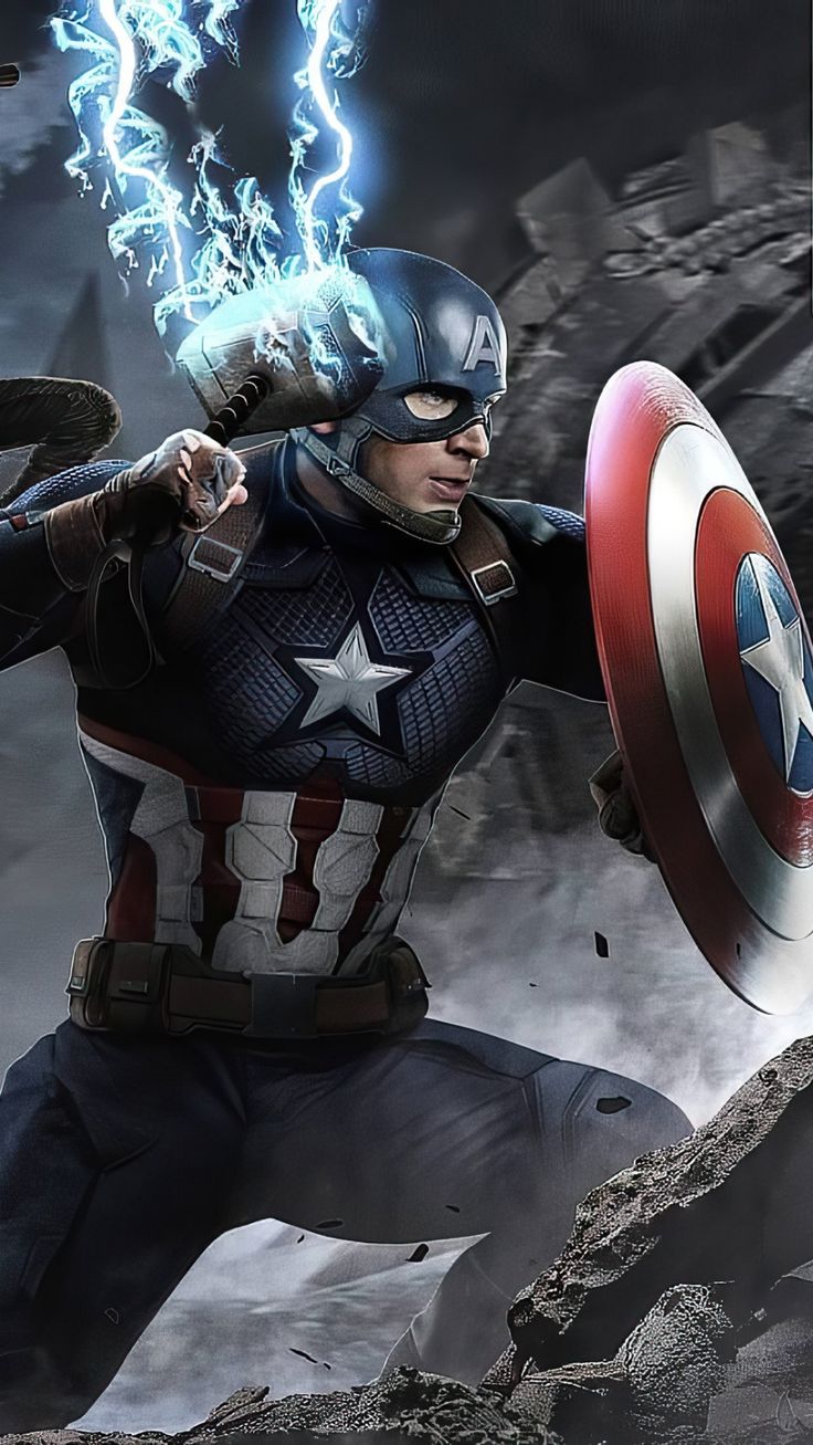 Captain America 4K Fanart Wallpapers