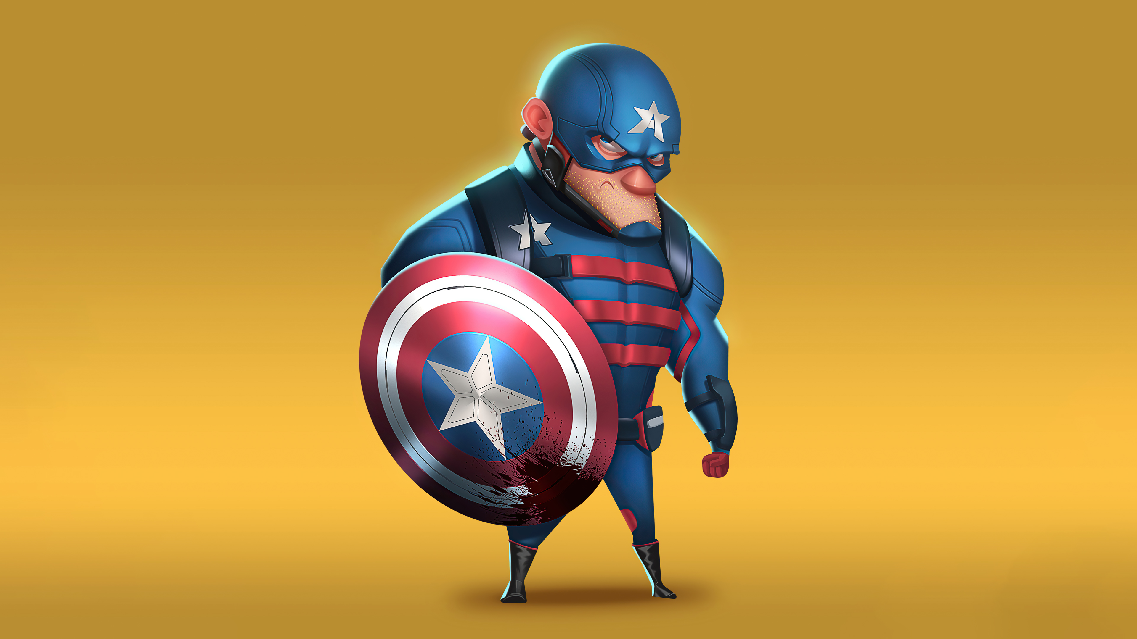 Captain America Cartoon Wallpapers