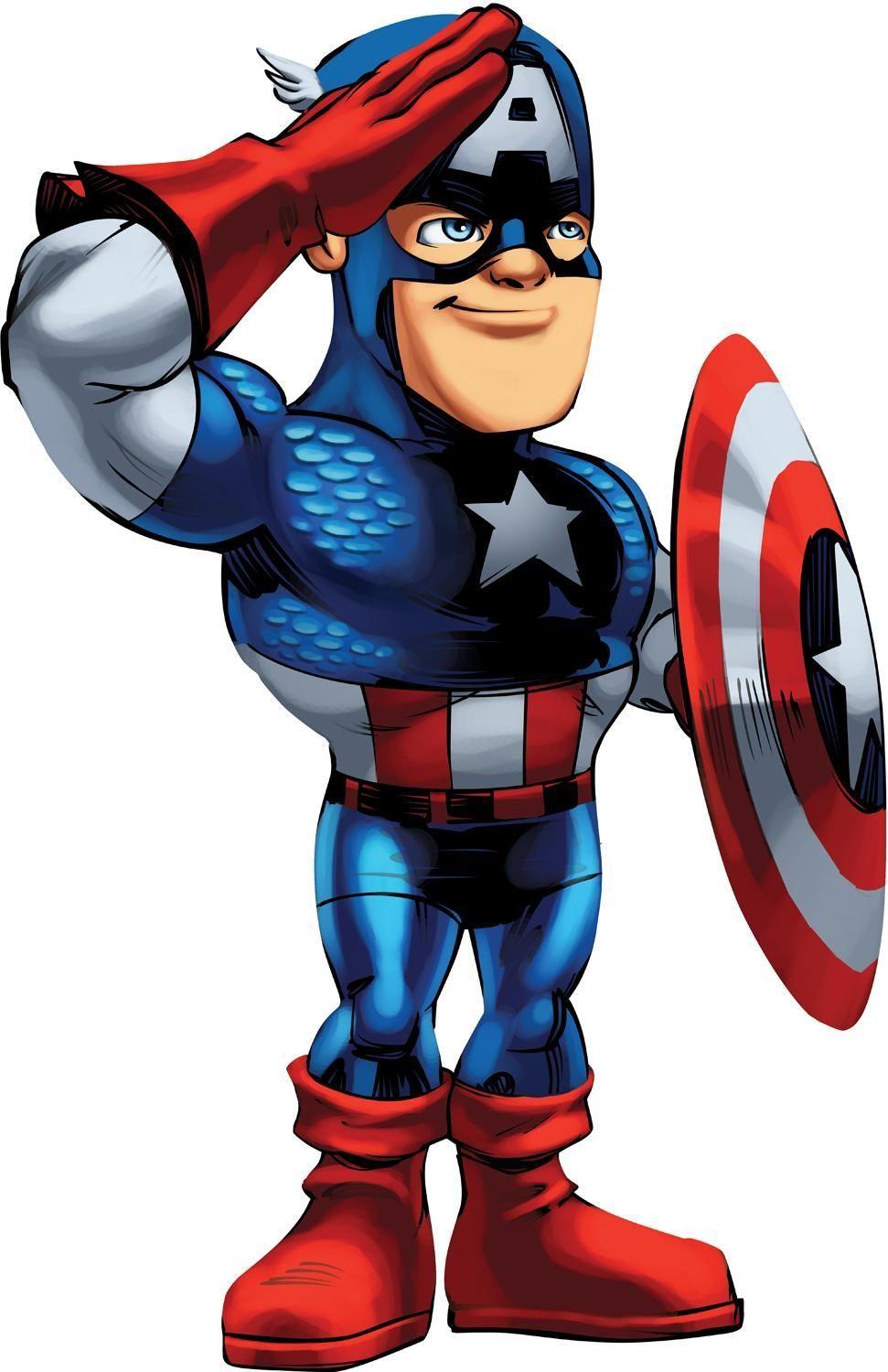 Captain America Cartoon Wallpapers