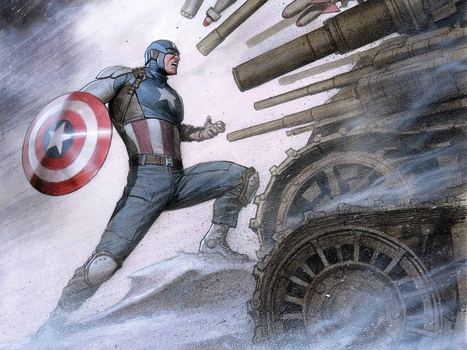 Captain America Comic Wallpapers