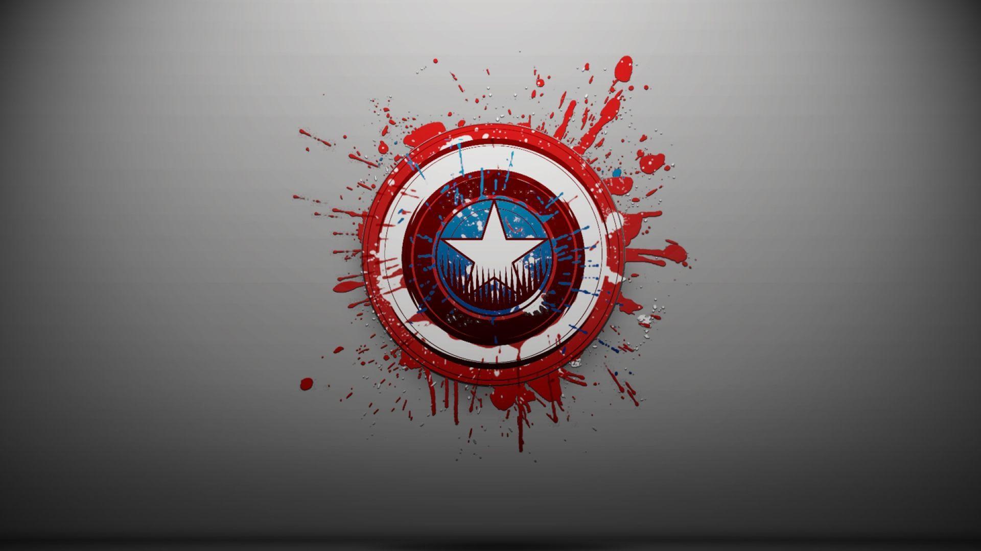 Captain America Logo Wallpapers