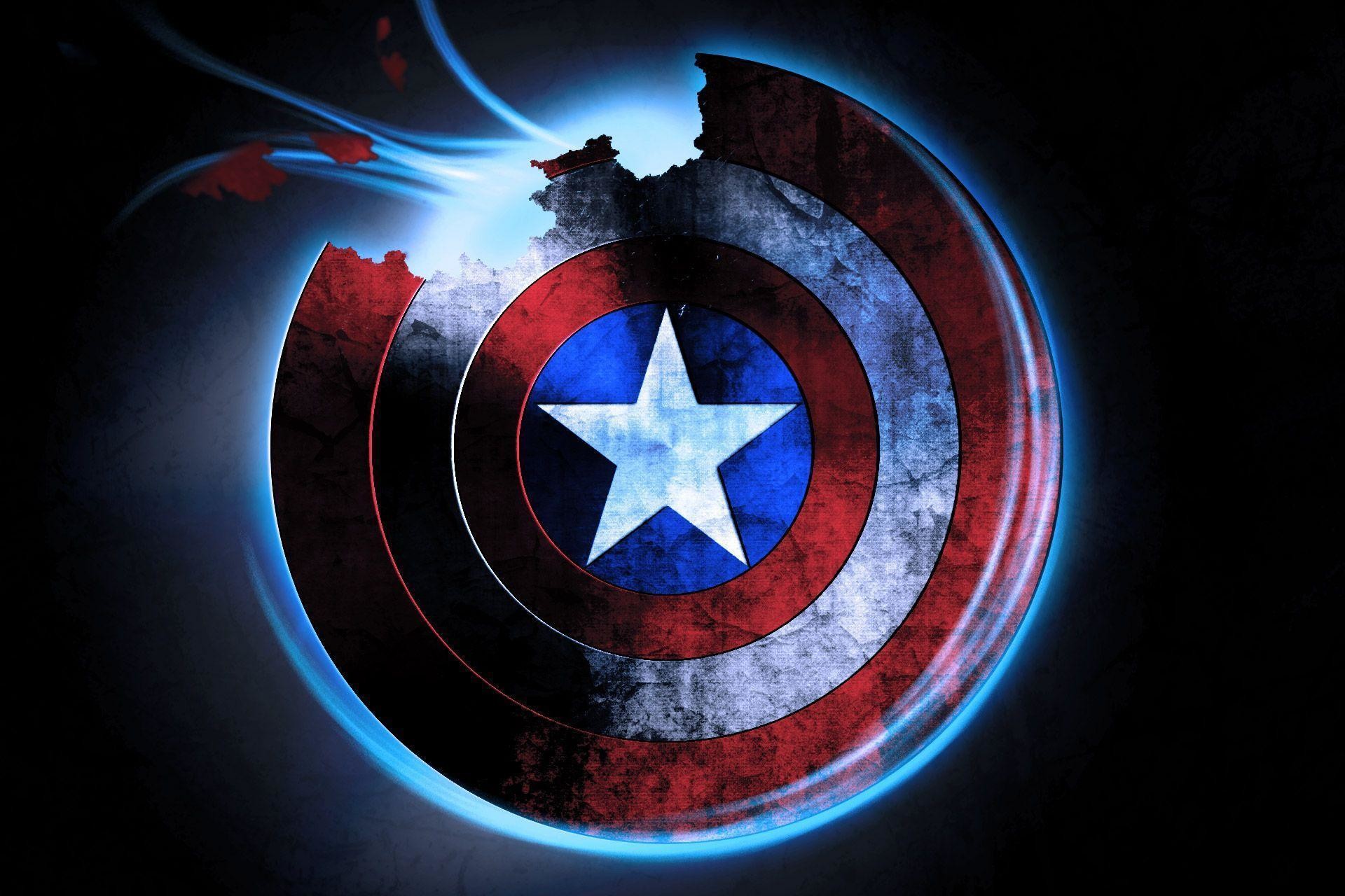 Captain America Logo Wallpapers