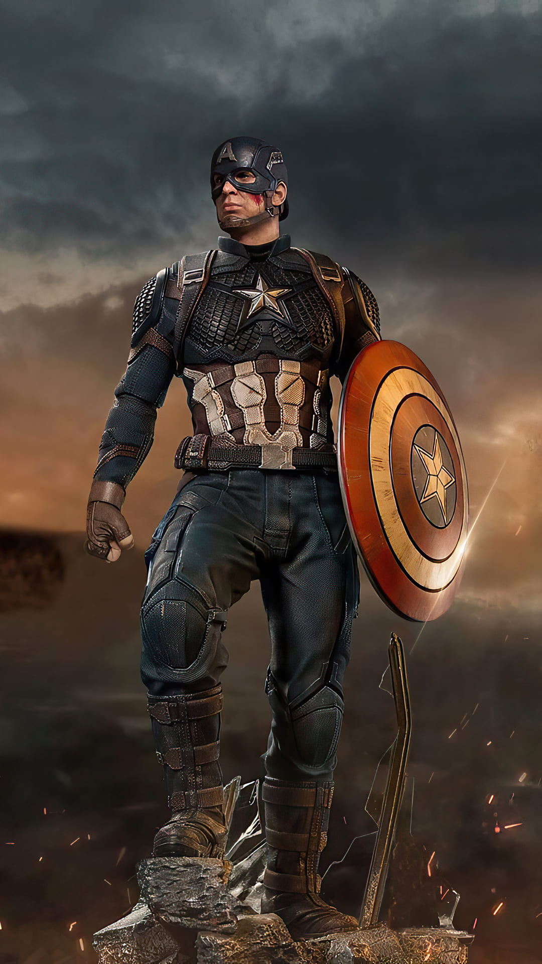 Captain America Portrait Wallpapers