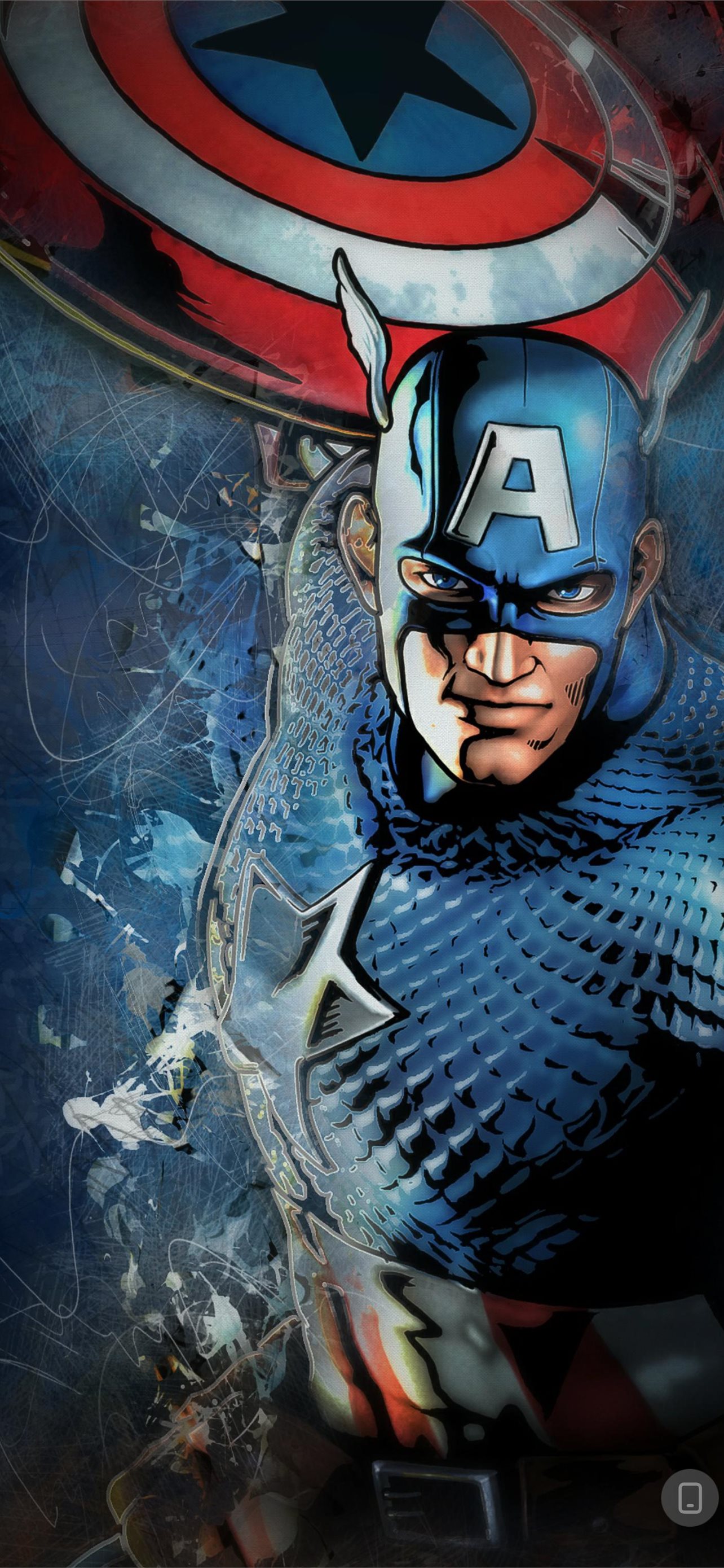 Captain America Portrait Art Wallpapers