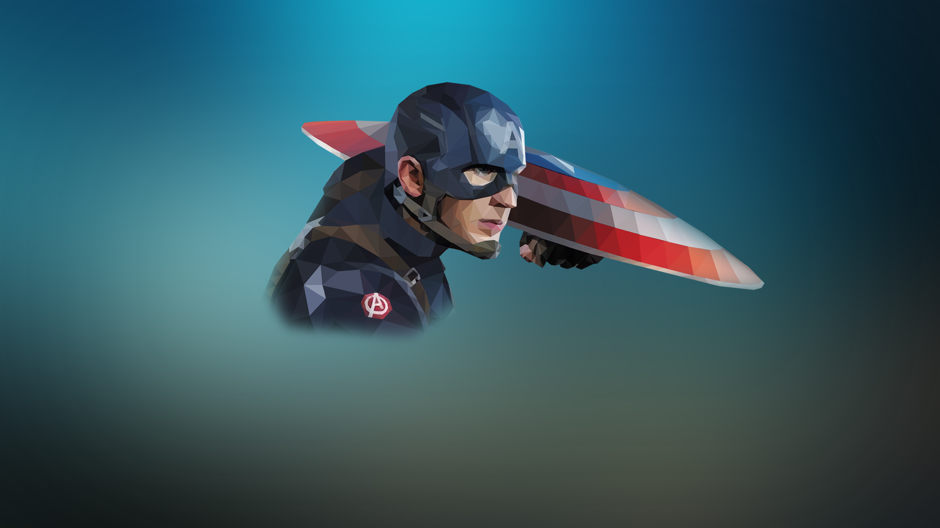 Captain America Portrait Art Wallpapers