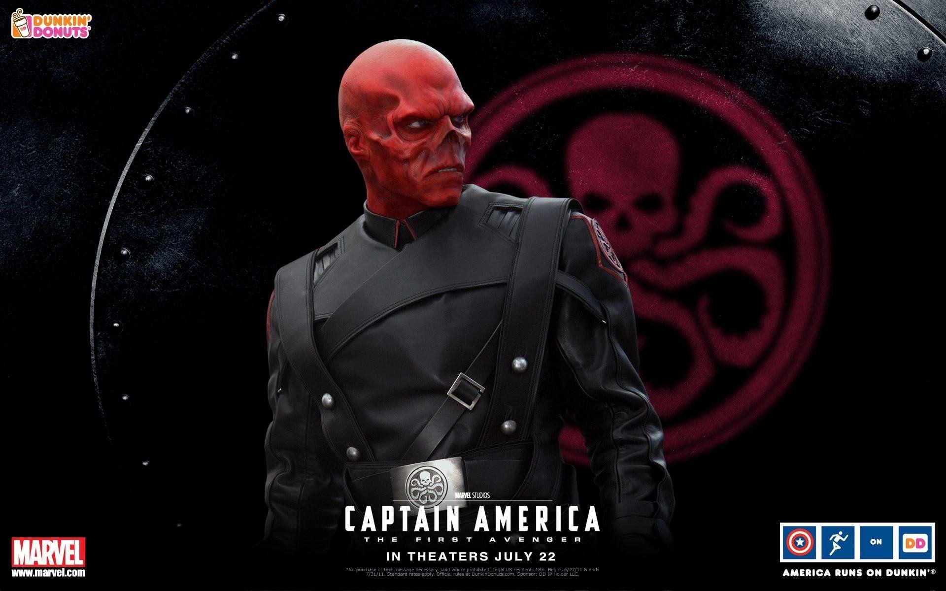 Captain America Red Skull Wallpapers