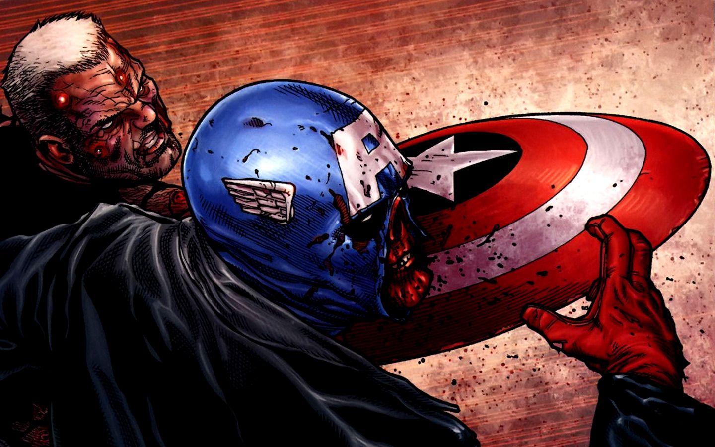 Captain America Red Skull Wallpapers