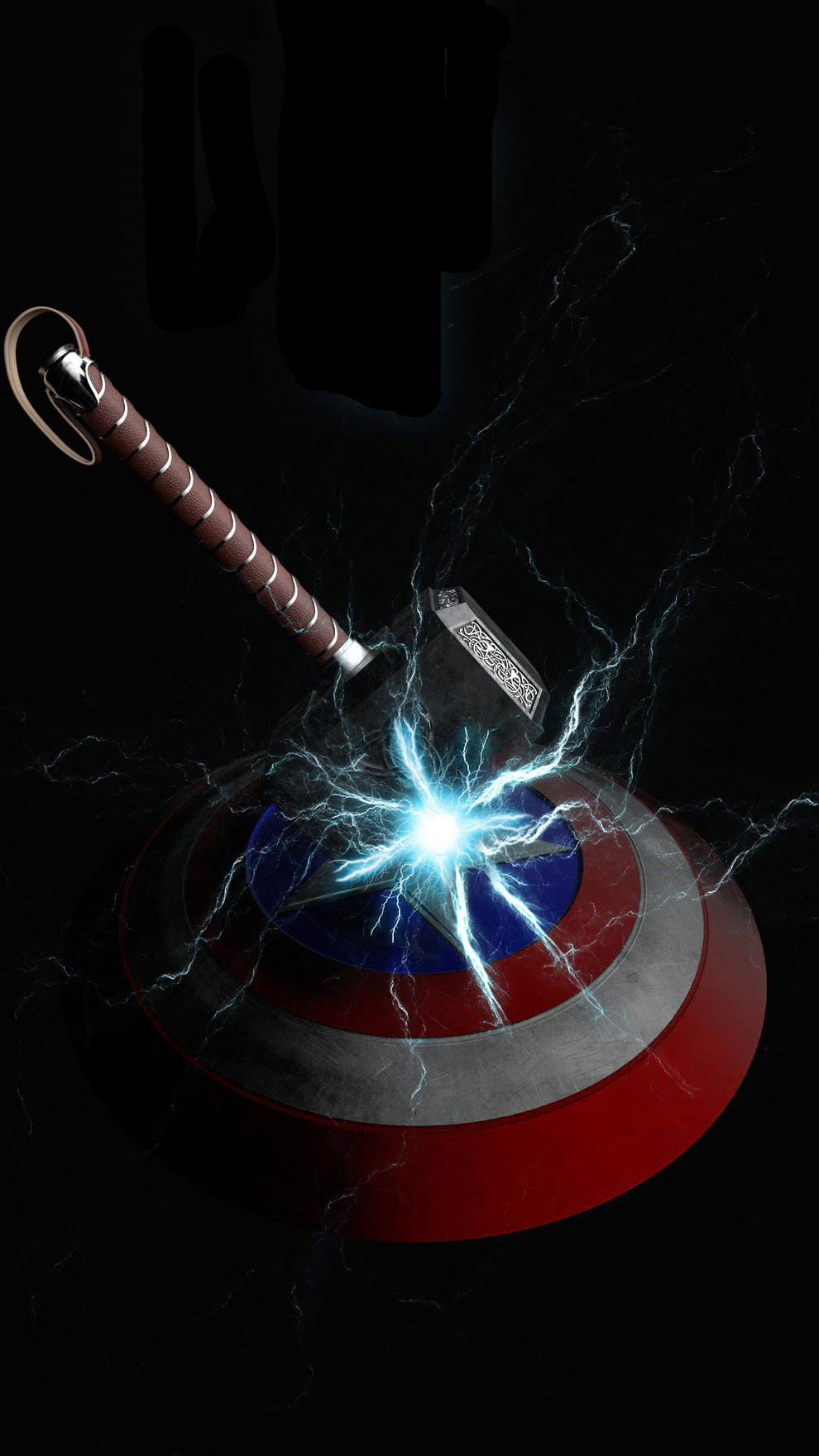 Captain America Shield 4K Iphone Wallpapers