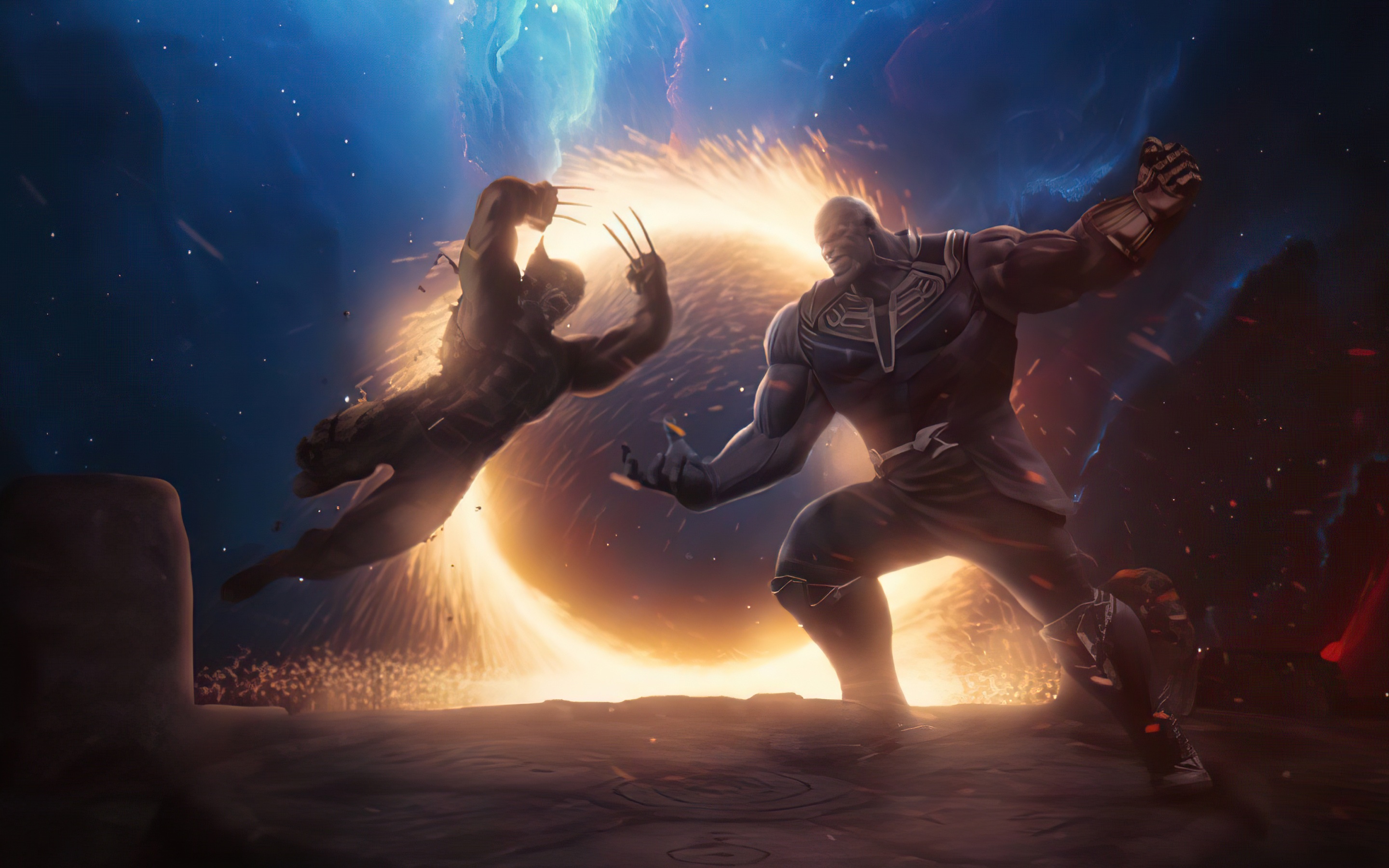 Captain America Vs Thanos Wallpapers