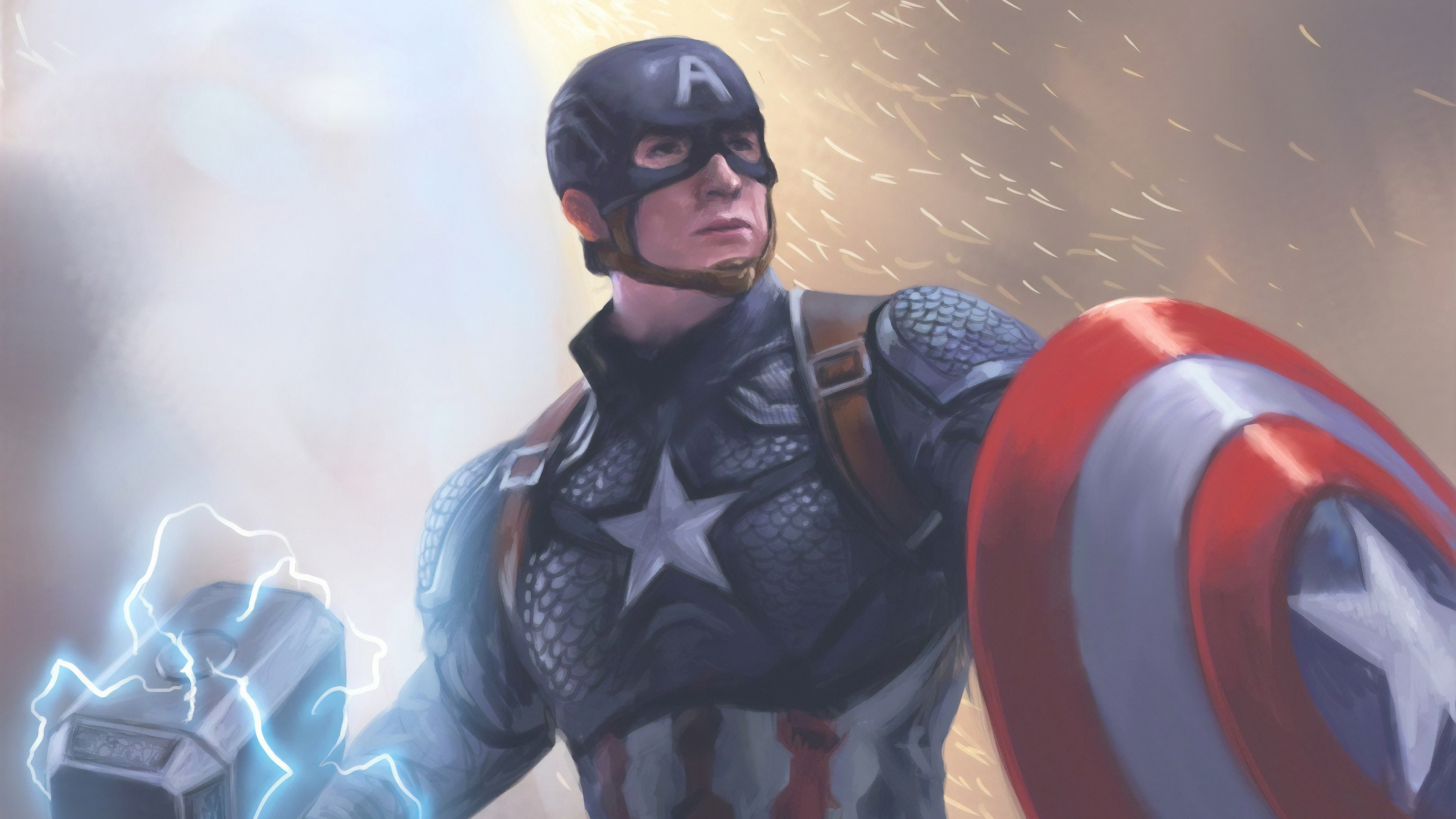 Captain America With Hammer Wallpapers