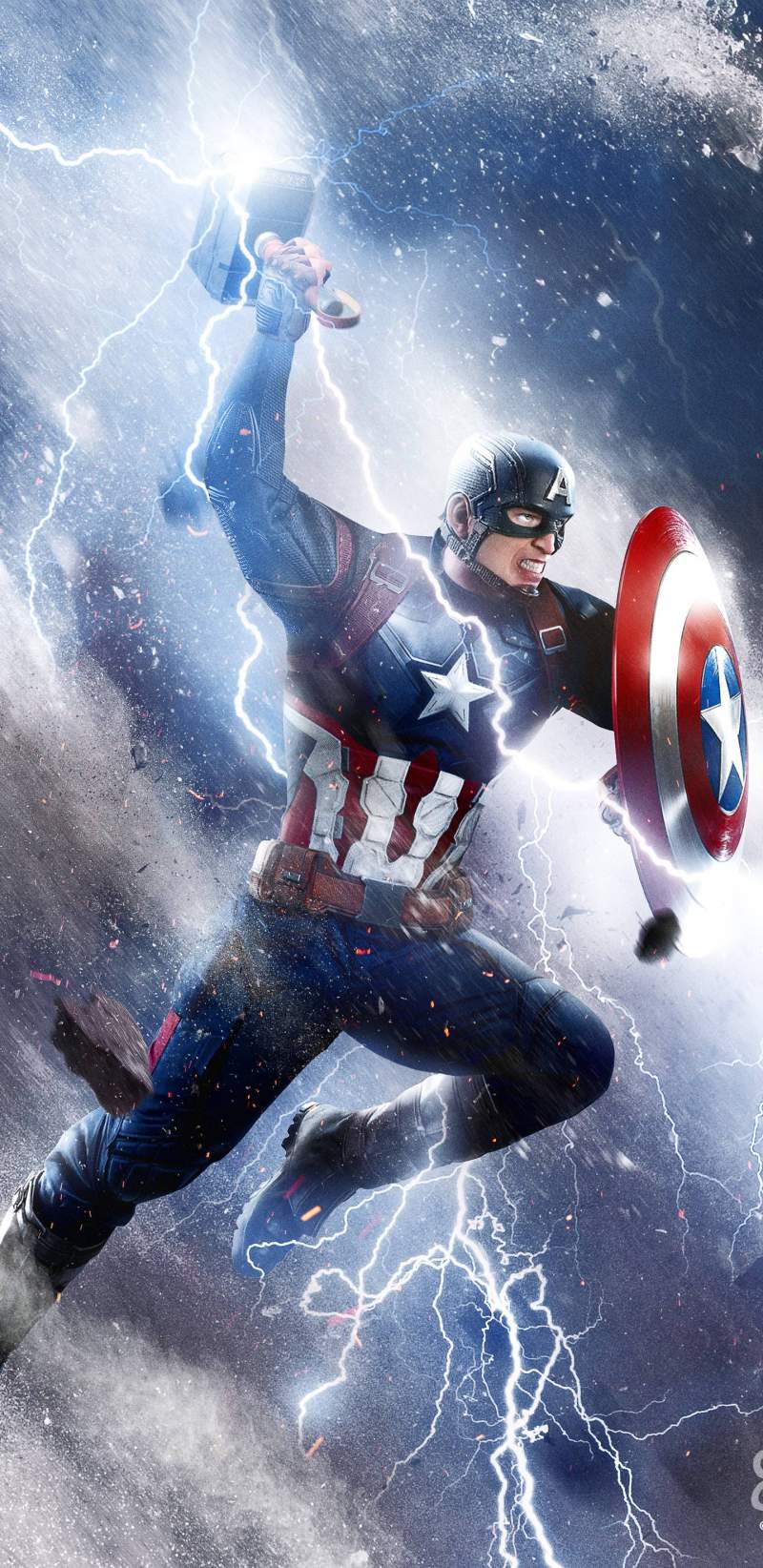 Captain America With Hammer Wallpapers